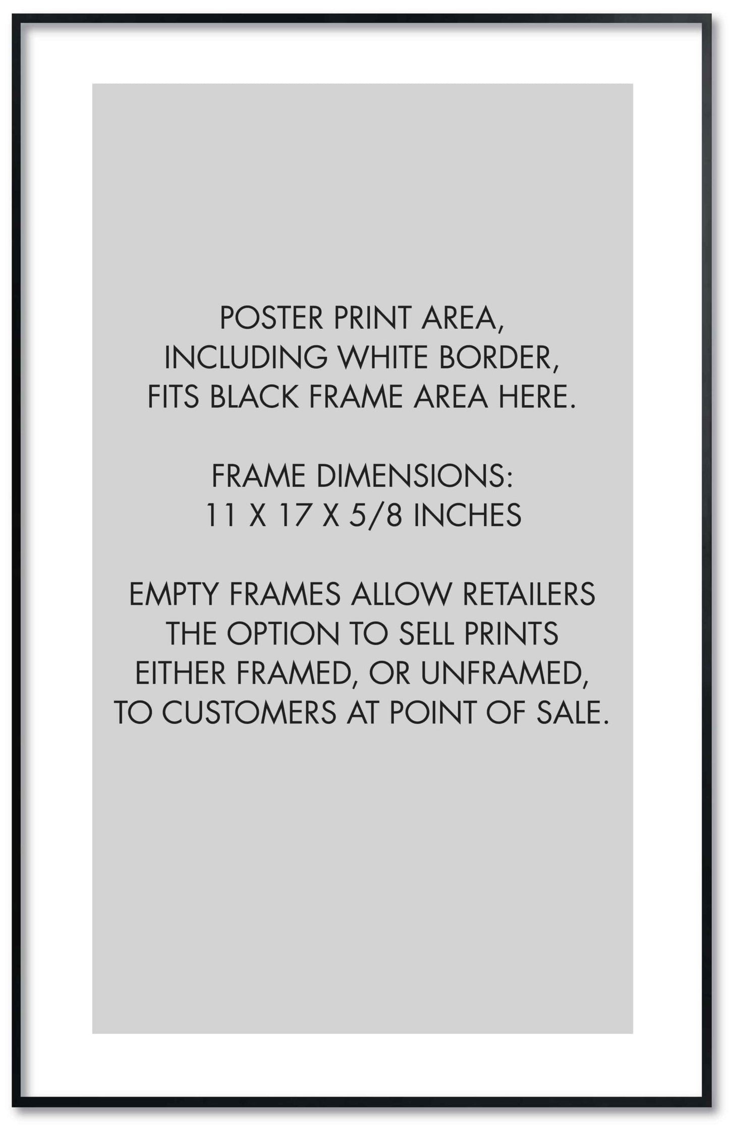 11x17 FRAMED SAMPLE