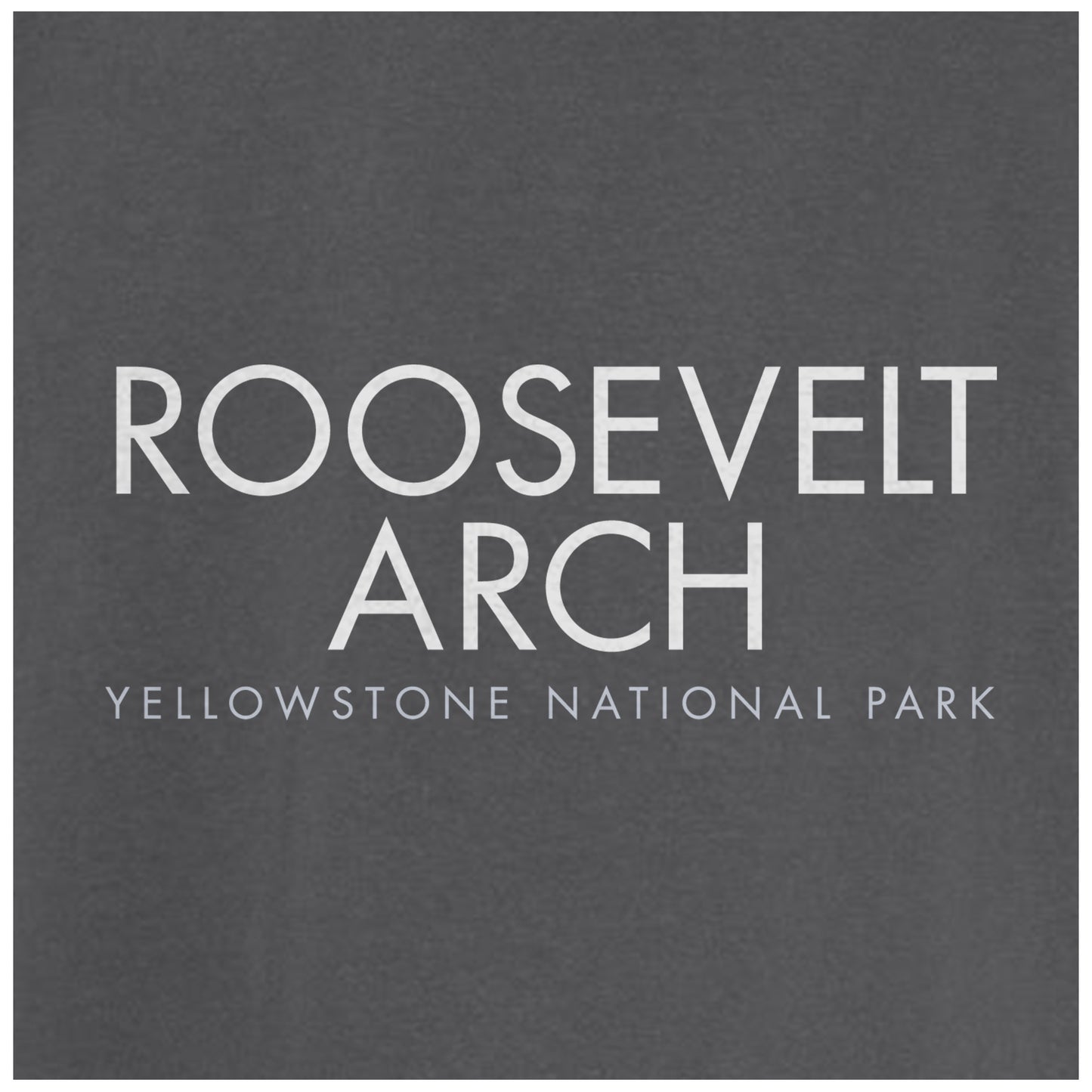 Yellowstone National Park (Roosevelt Arch) - Comfort Colors Heavyweight T-Shirt