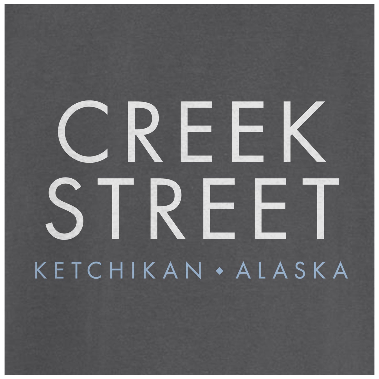 Creek Street Ketchikan Alaska - Comfort Colors Heavyweight T-Shirt