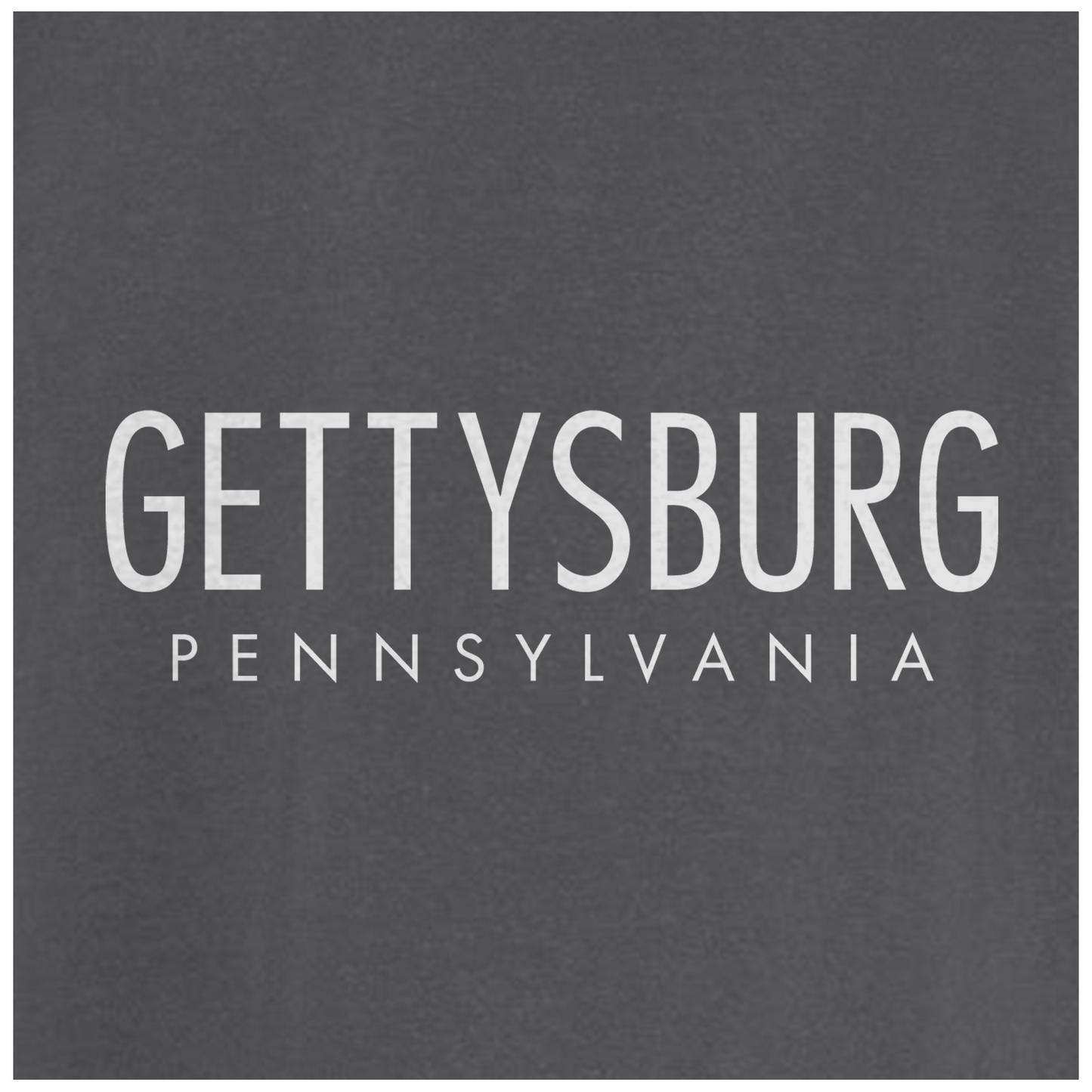 Downtown Gettysburg - Comfort Colors Heavyweight T-Shirt