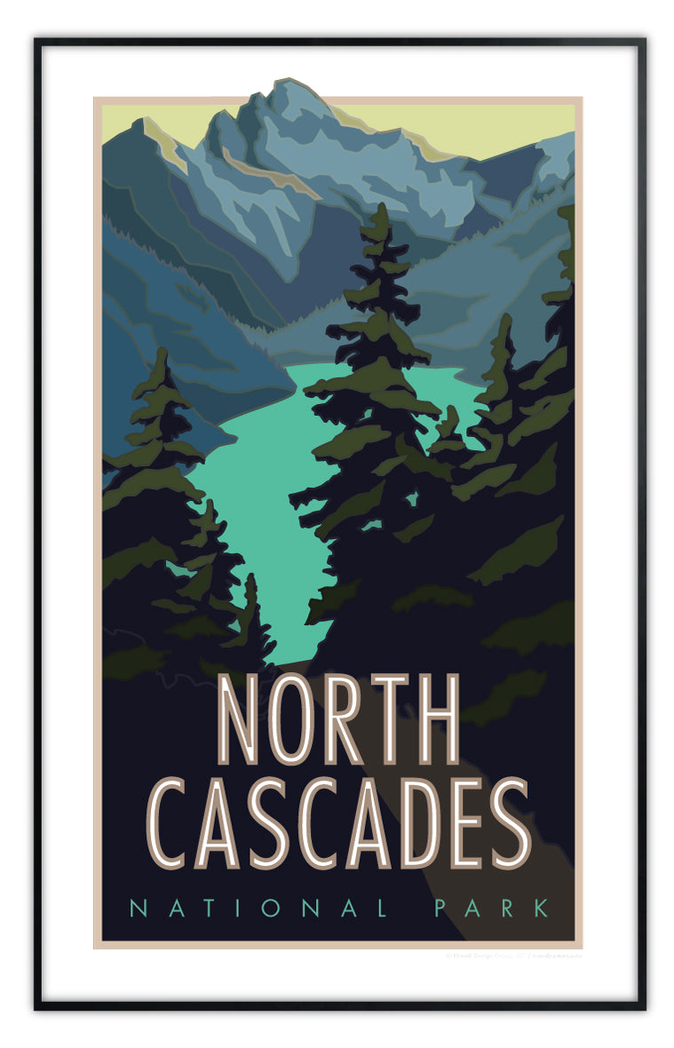North Cascades National Park - Washington - Poster