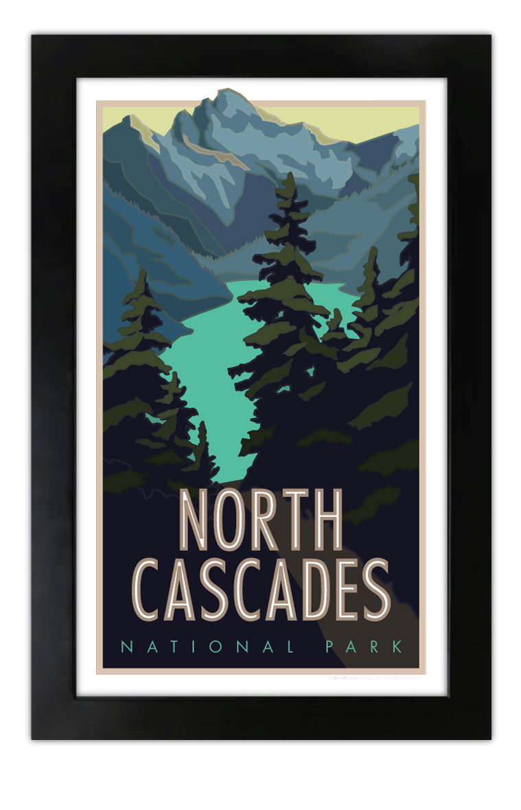 North Cascades National Park - Washington - Poster