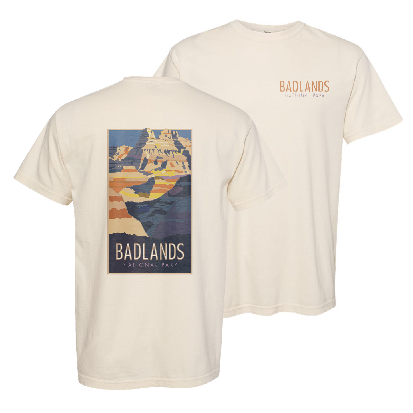 BADLANDSNP - Comfort Colors Heavyweight T-Shirt