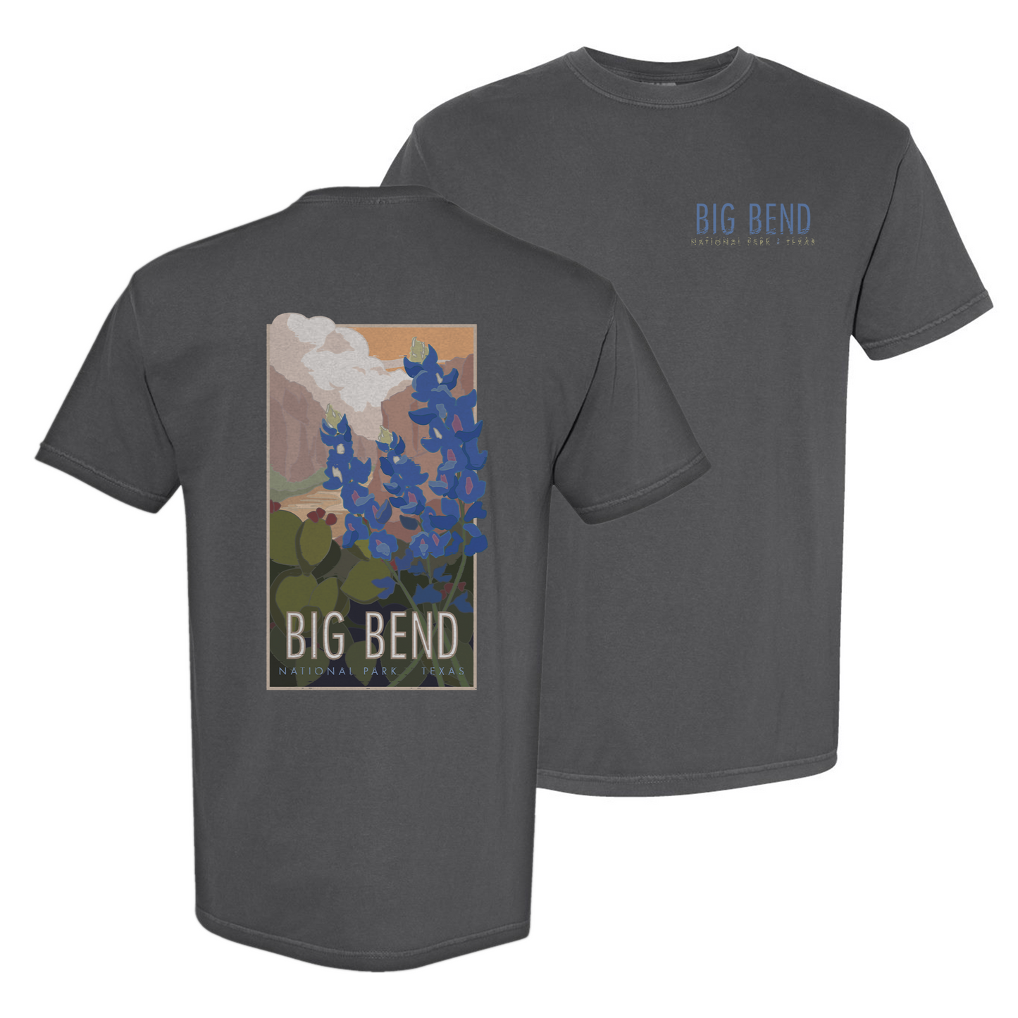 Big Bend National Park - Comfort Colors Heavyweight T-Shirt
