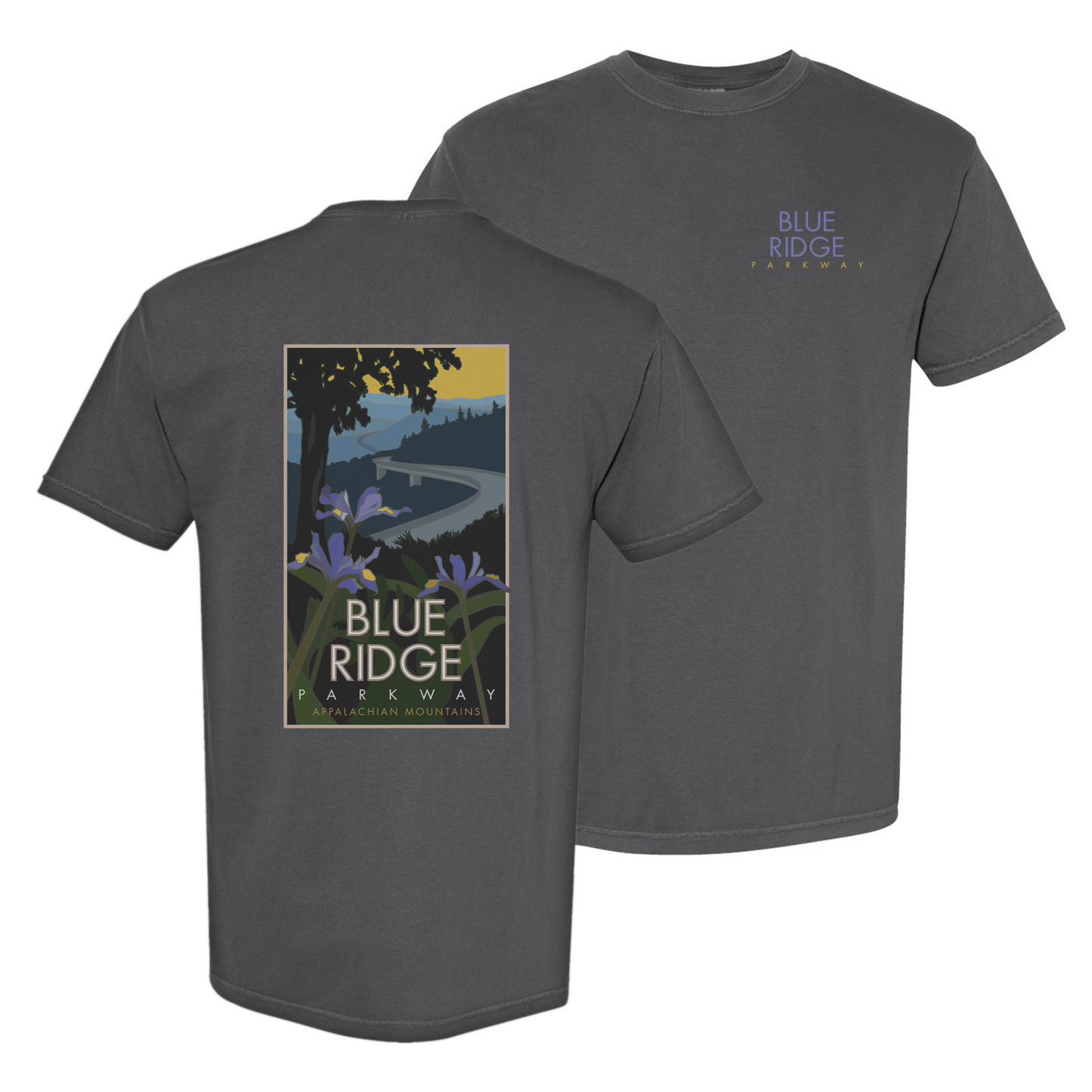 Blue Ridge Parkway - Comfort Colors Heavyweight T-Shirt