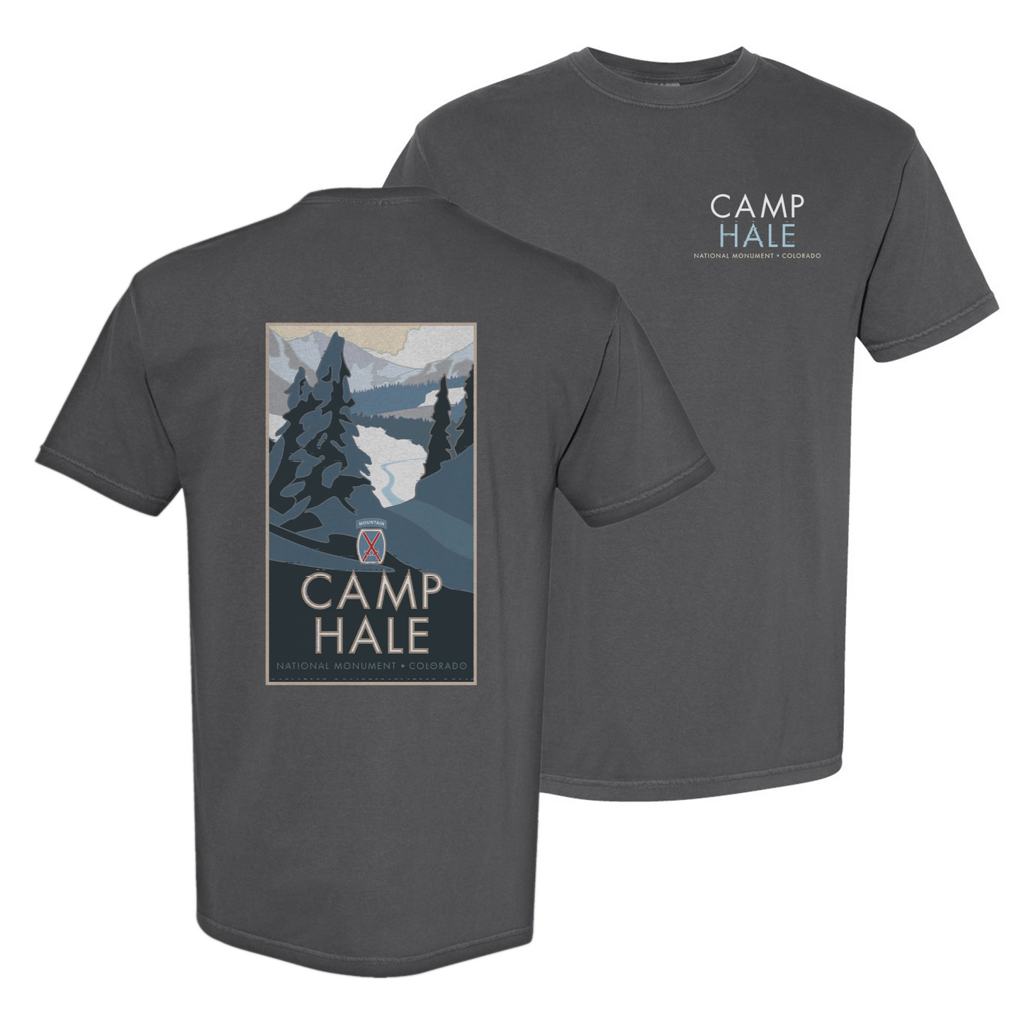 Camp Hale National Monument, Colorado - Comfort Colors Heavyweight T-Shirt