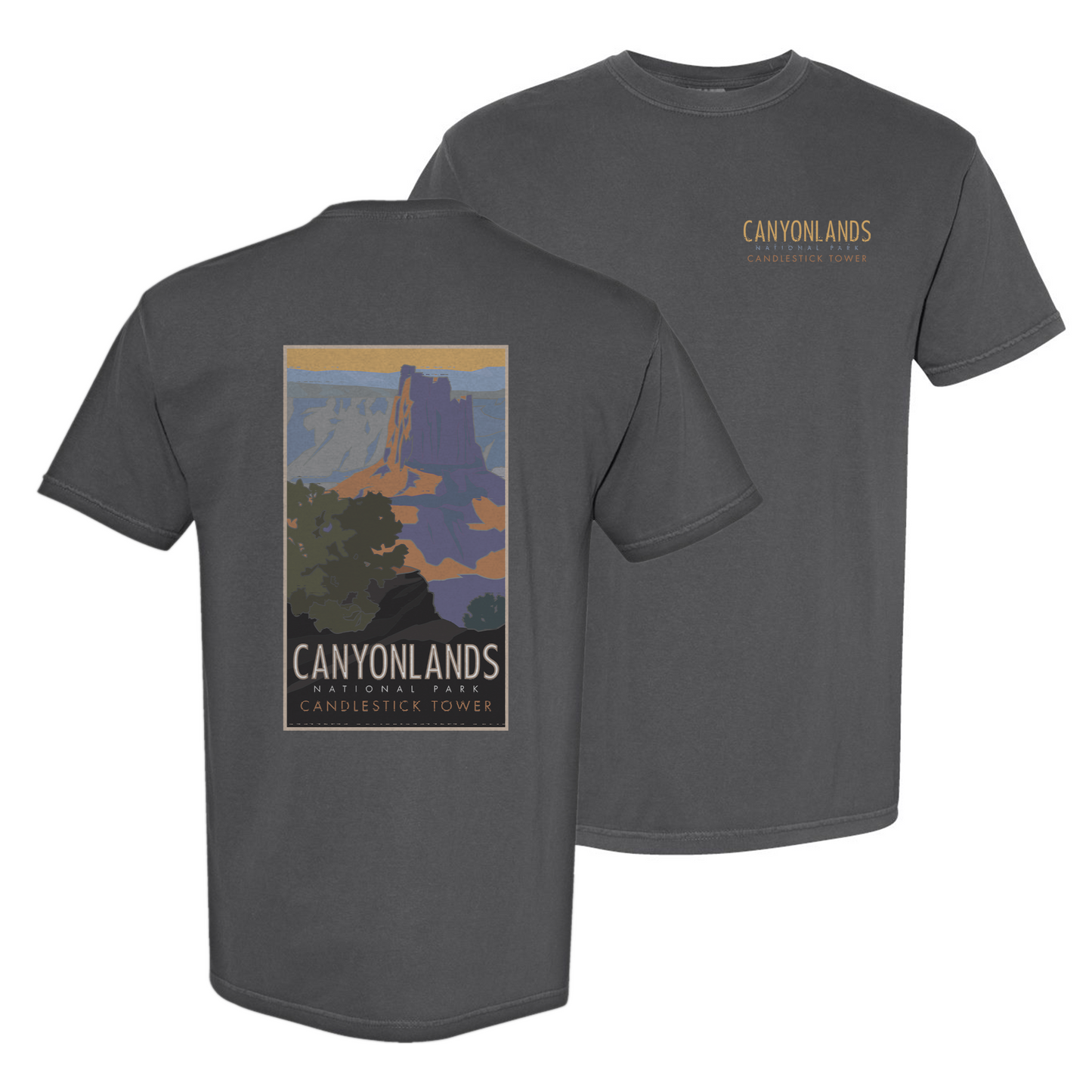 Canyonlands National Park, Utah - Comfort Colors Heavyweight T-Shirt