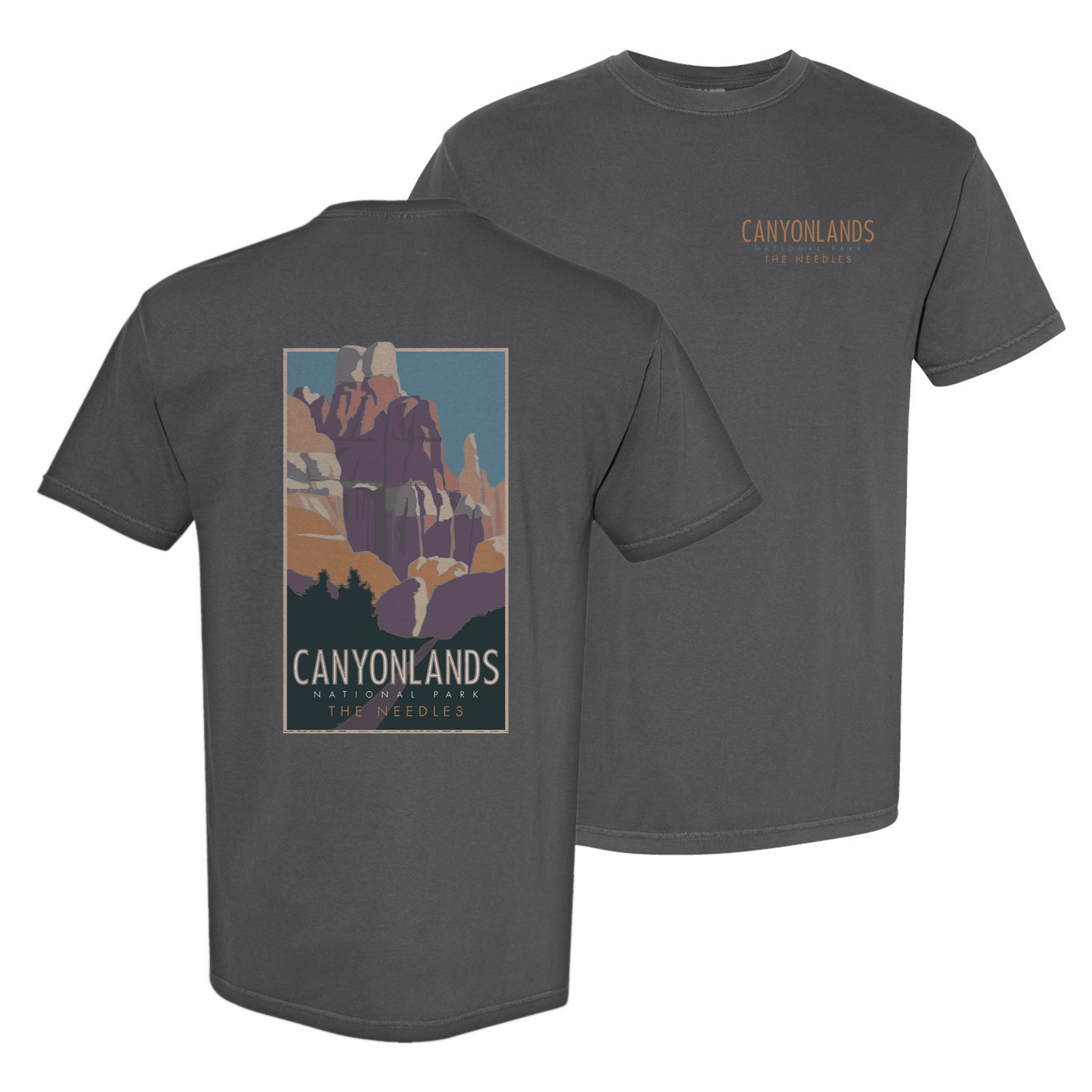 Canyonlands National Park, Utah - Comfort Colors Heavyweight T-Shirt