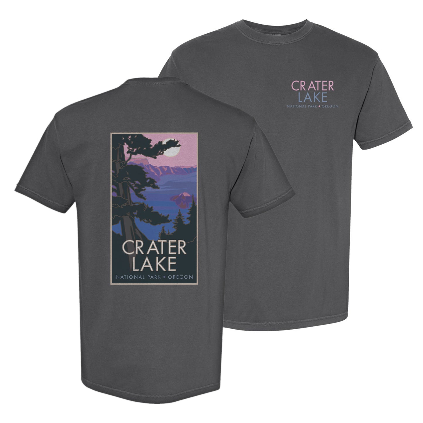 Crater Lake National Park - Comfort Colors Heavyweight T-Shirt