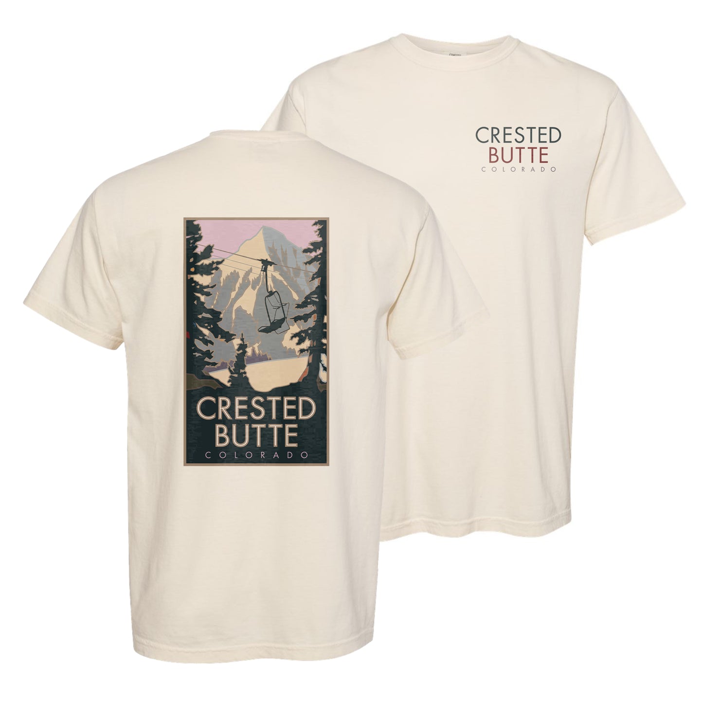 CRESTEDBWINTER - Comfort Colors Heavyweight T-Shirt