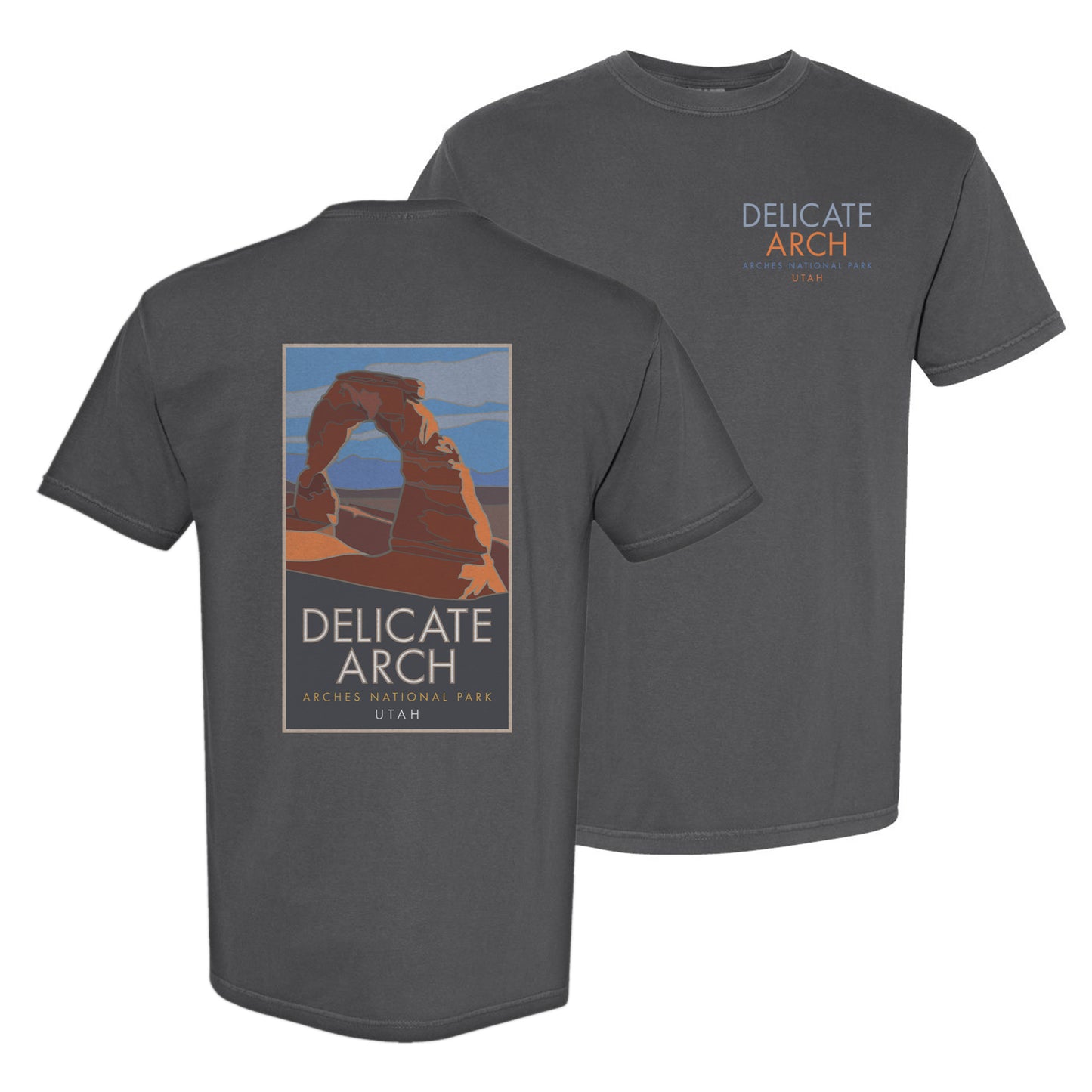 Delicate Arch, Arches National Park, Utah - Comfort Colors Heavyweight T-Shirt