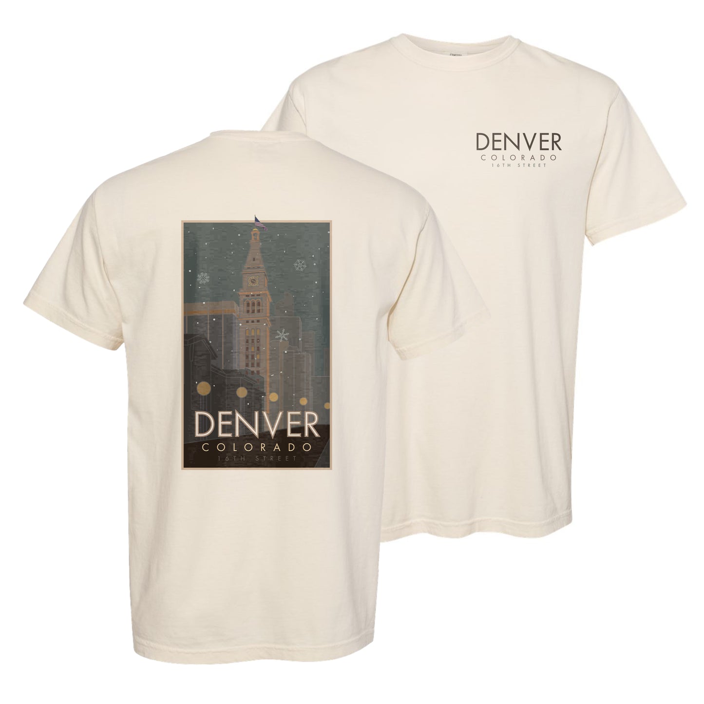 DENVERCLOCK - Comfort Colors Heavyweight T-Shirt