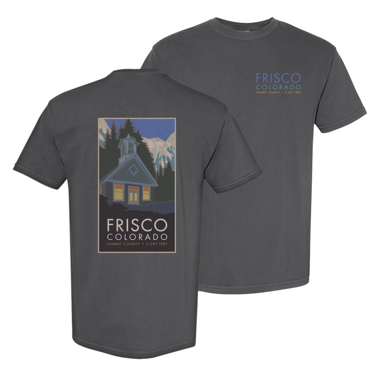 Frisco, Colorado - Comfort Colors Heavyweight T-Shirt