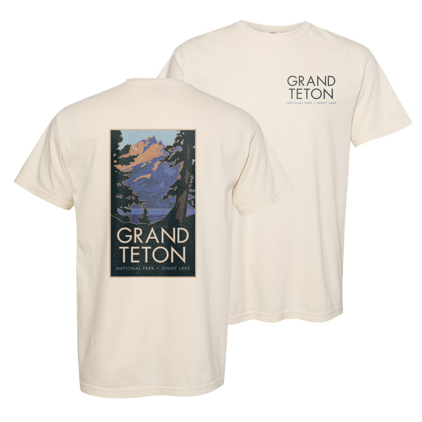 GRANDTETONLAKE - Comfort Colors Heavyweight T-Shirt