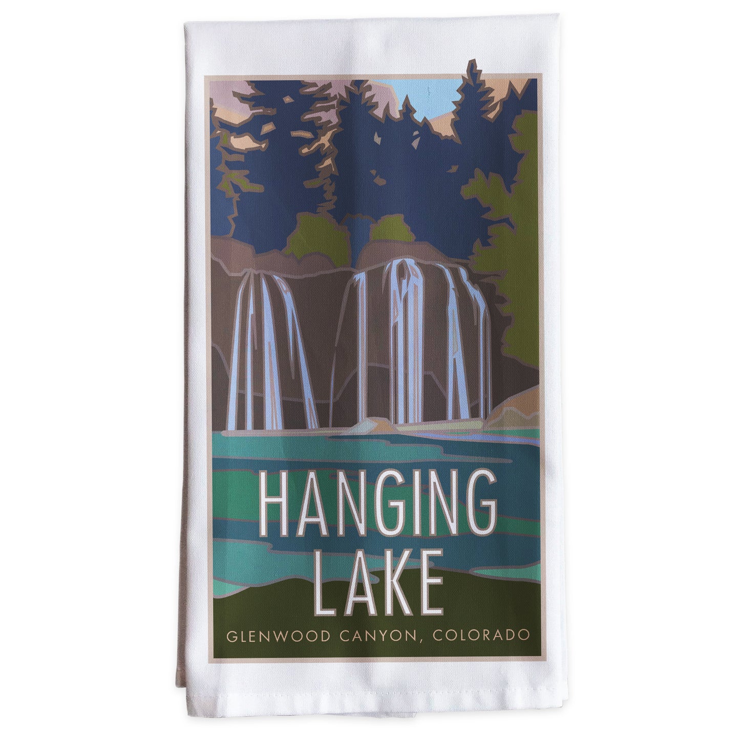 Hanging Lake, Colorado -Tea Towel