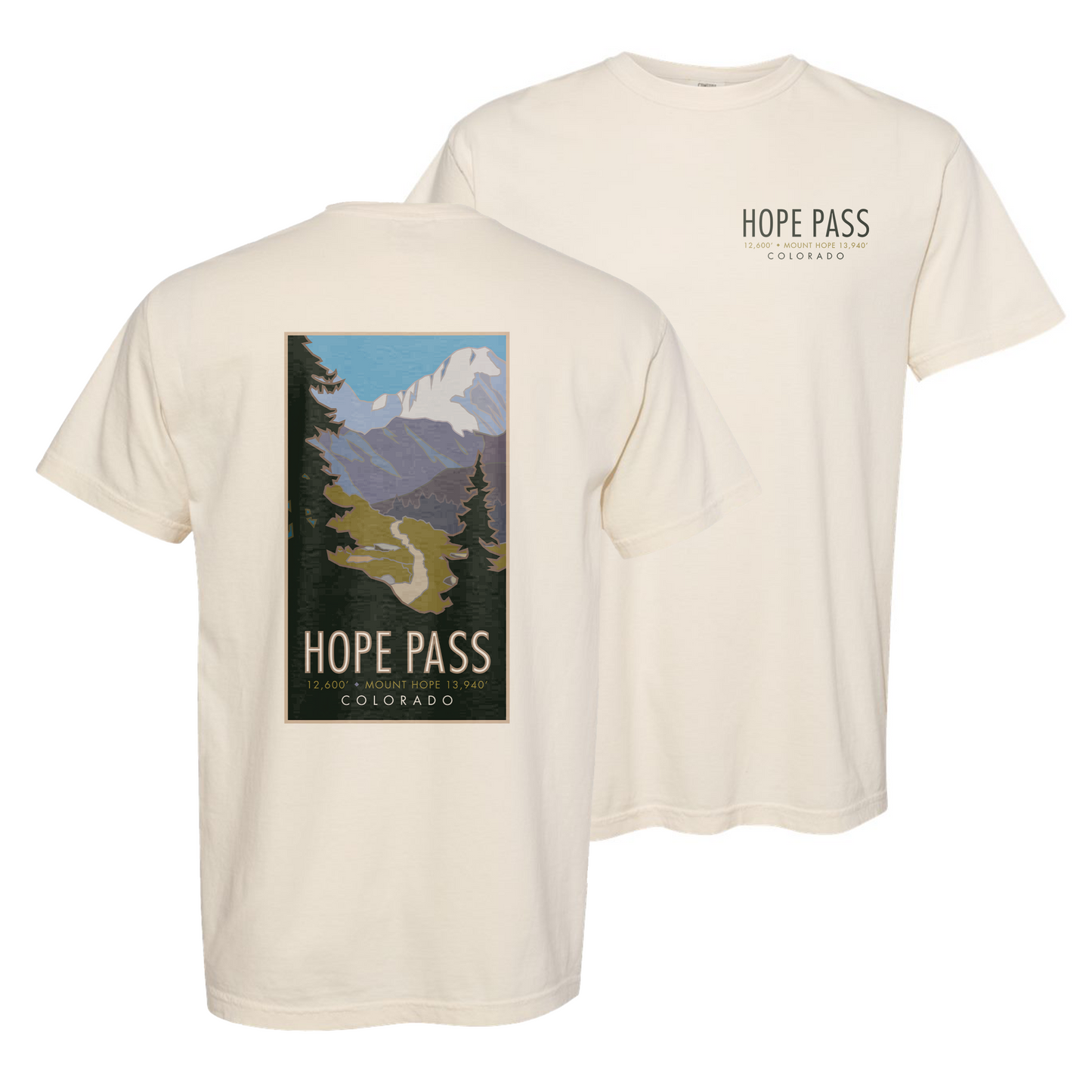 HOPEPASS - Comfort Colors Heavyweight T-Shirt