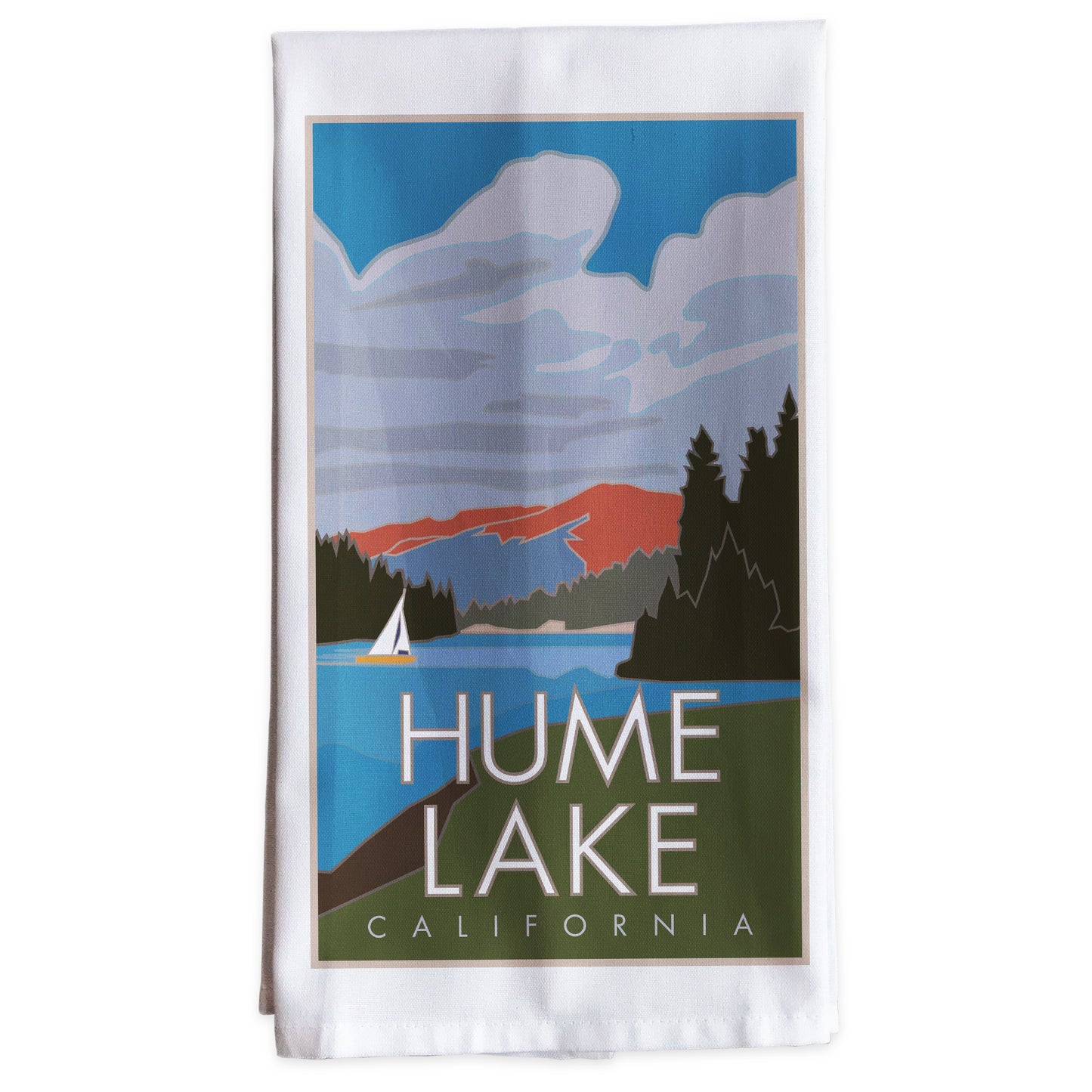 Hume Lake, California -Tea Towel