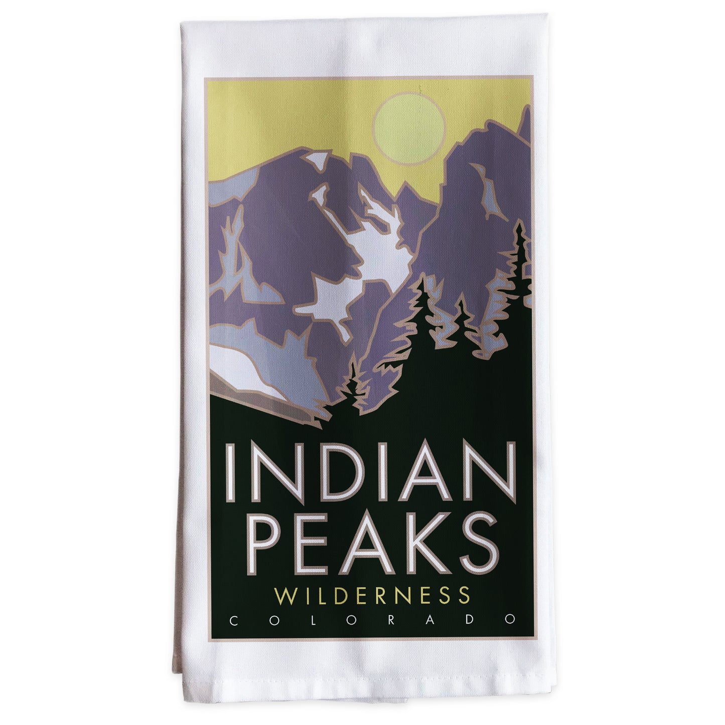 Indian Peaks Wilderness, Colorado -Tea Towel