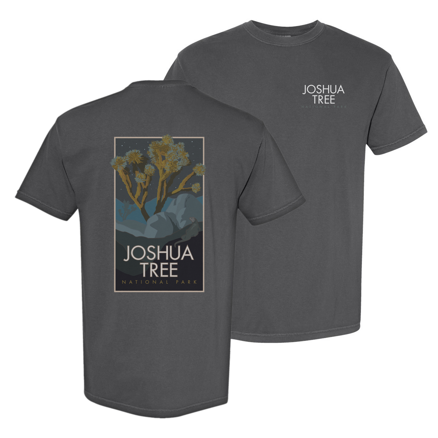 Joshua Tree National Park, California - Comfort Colors Heavyweight T-Shirt