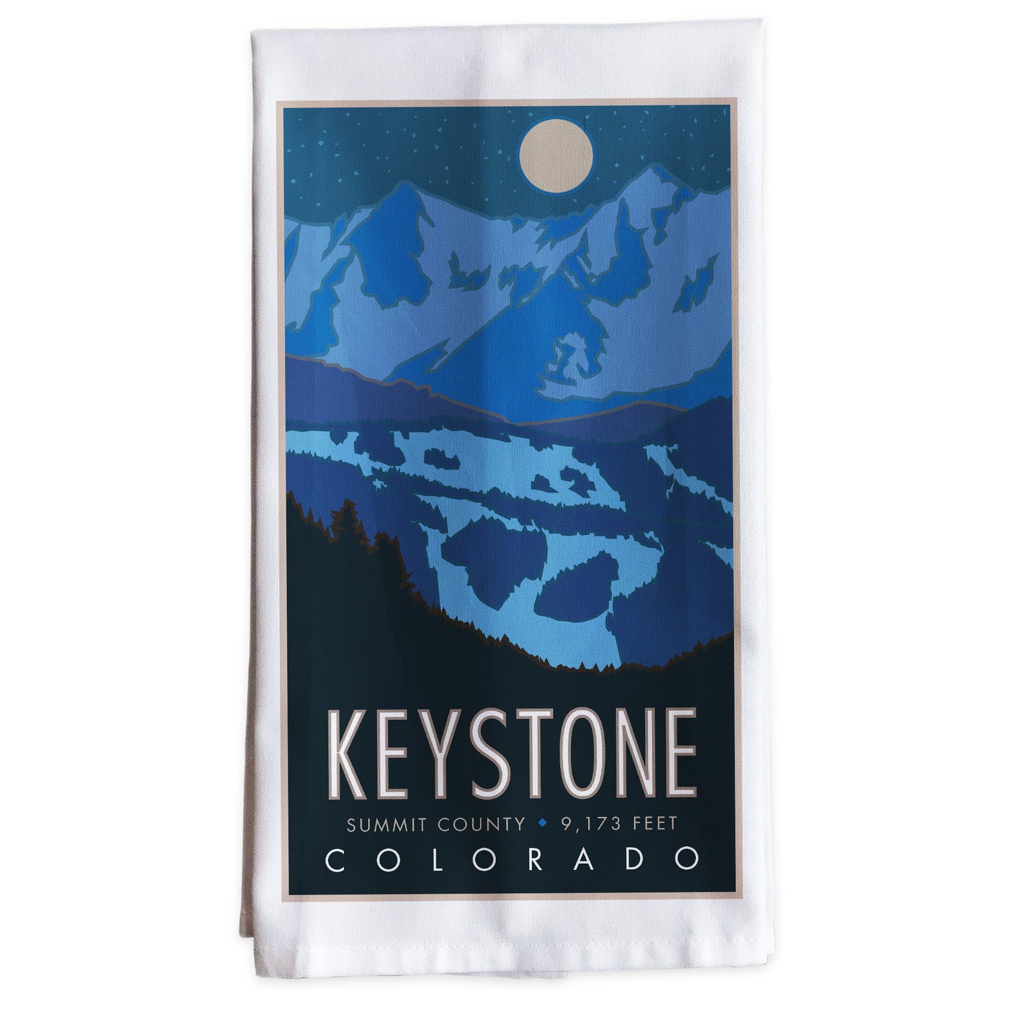 Keystone, Colorado -Tea Towel