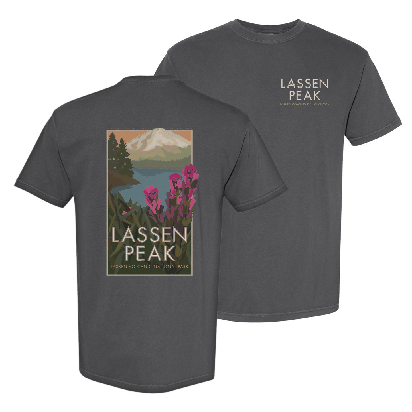 Lassen Peak - Comfort Colors Heavyweight T-Shirt