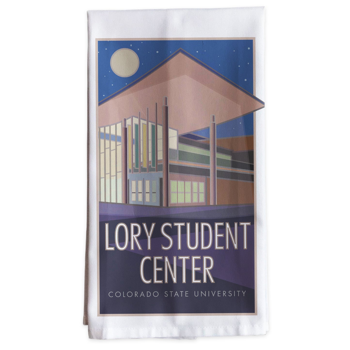 Lory Student Center (CSU) Colorado -Tea Towel