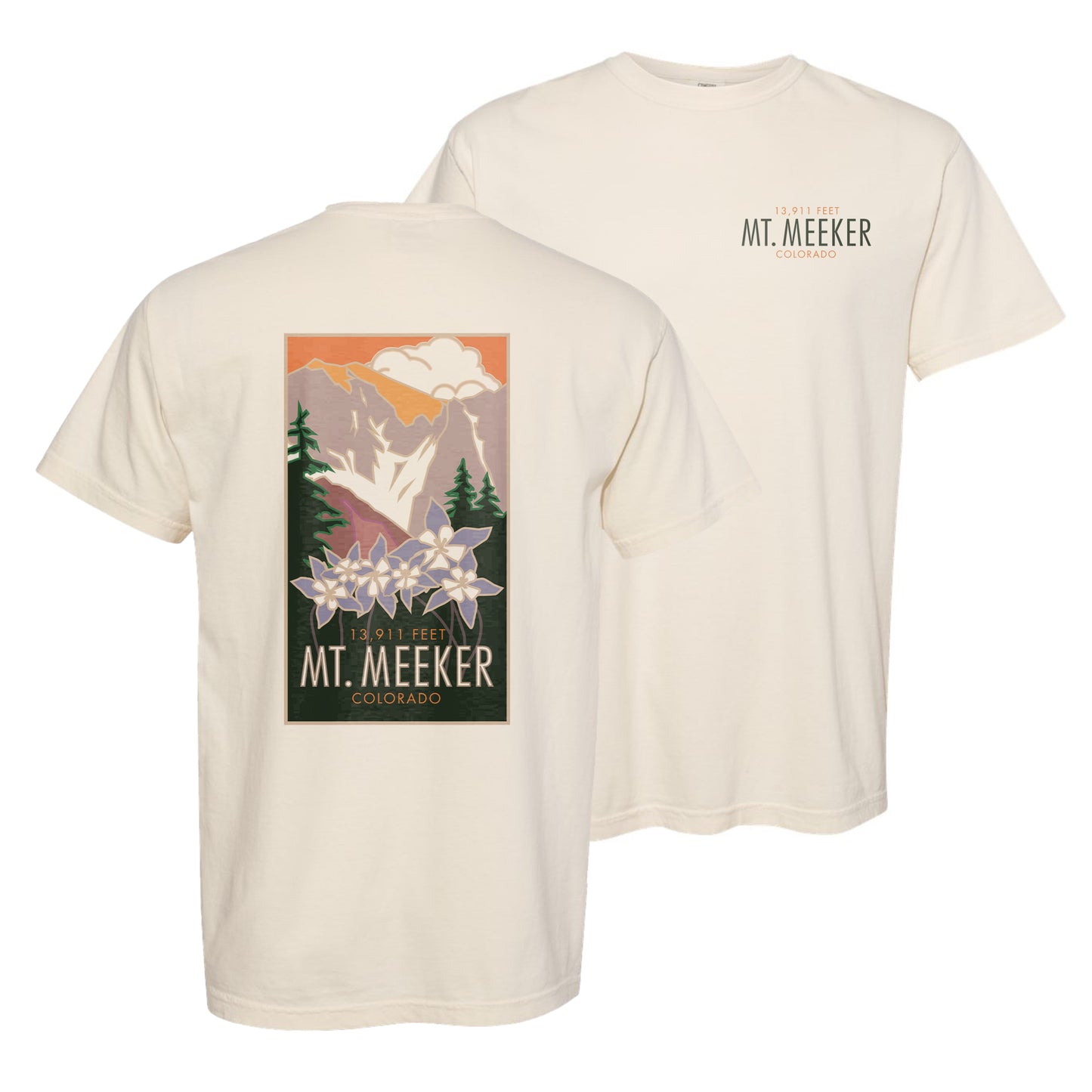 MEEKERCOLUMBINE - Comfort Colors Heavyweight T-Shirt