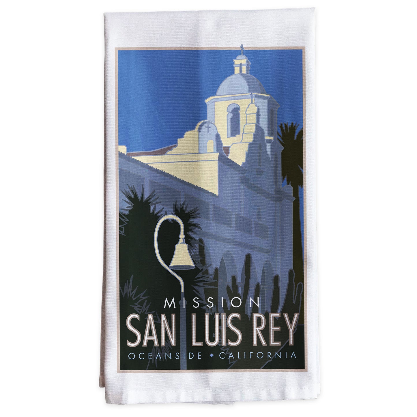 Mission San Luis Rey -Tea Towel