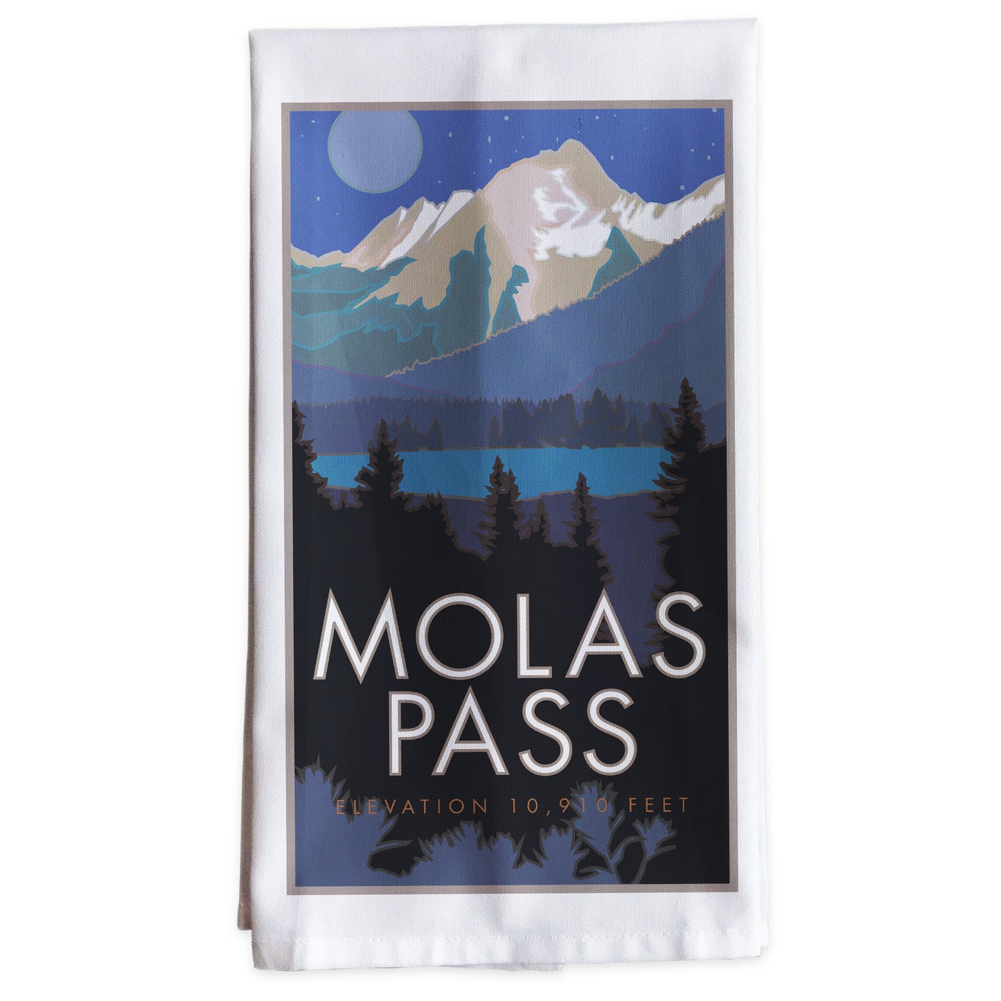 Molas Pass, Colorado -Tea Towel