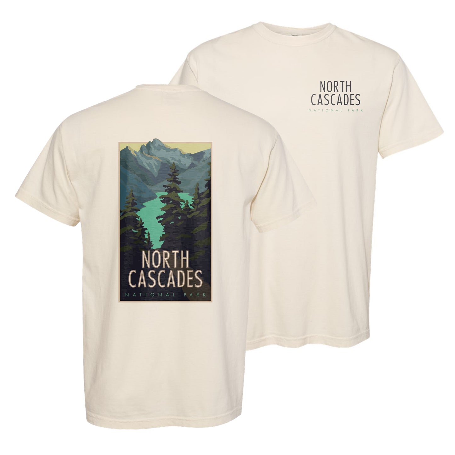 NORTHCASCADESNP - Comfort Colors Heavyweight T-Shirt