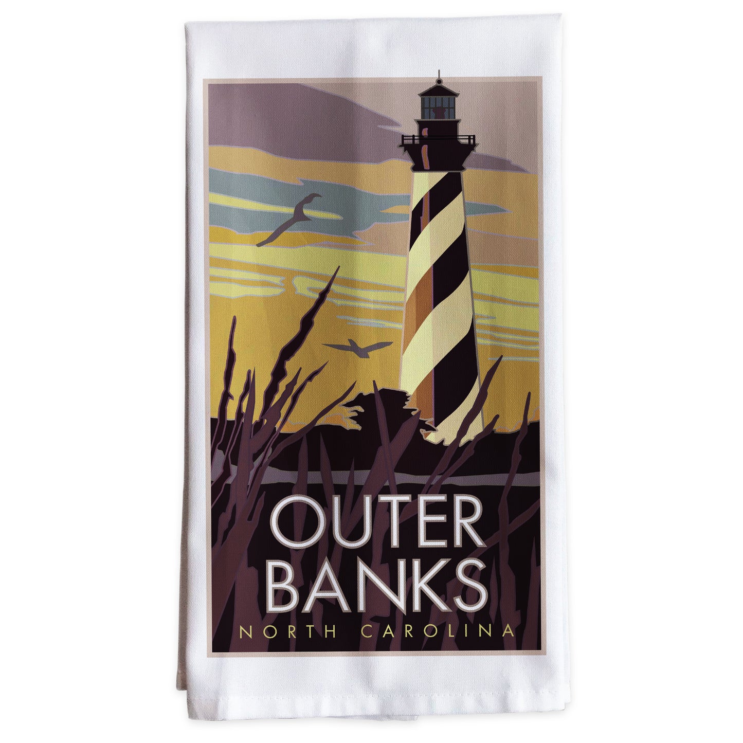 The Outer Banks of North Carolina -Tea Towel