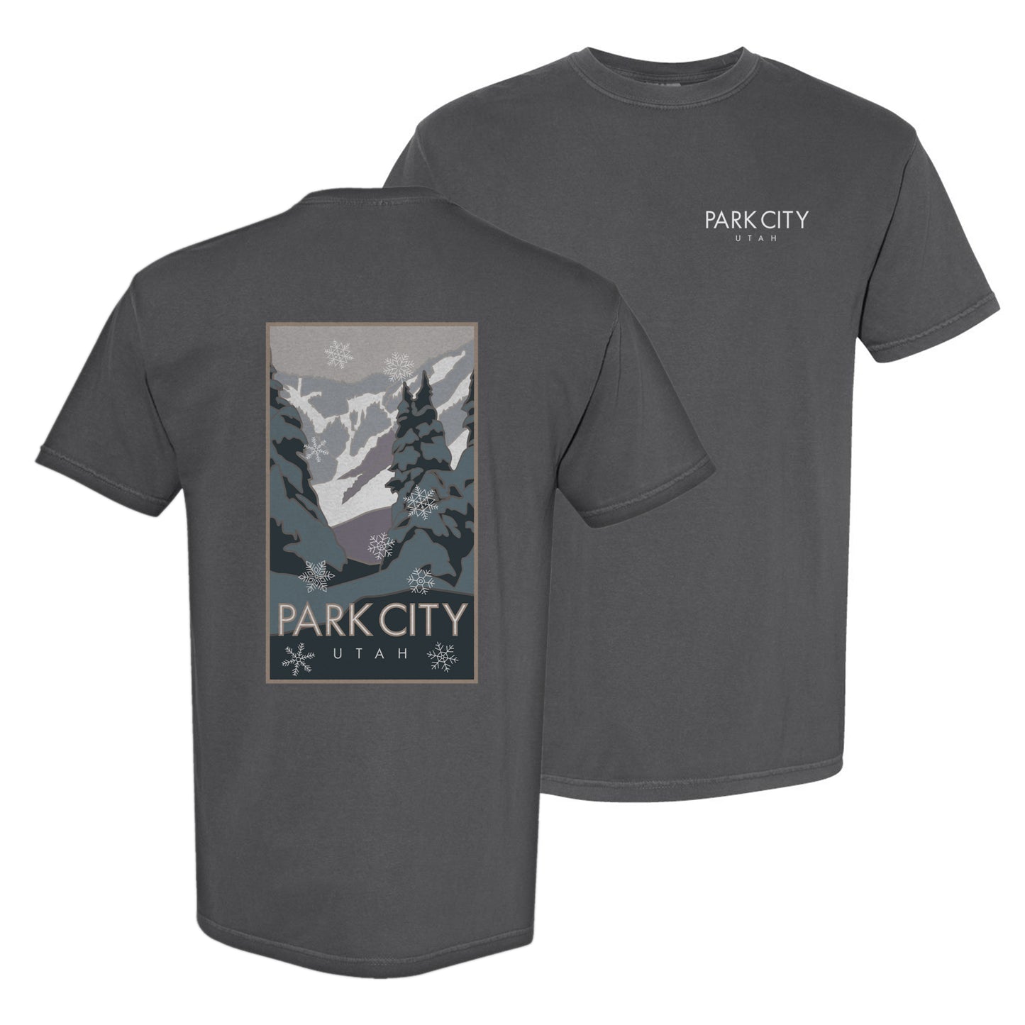 Park City, Utah - Comfort Colors Heavyweight T-Shirt