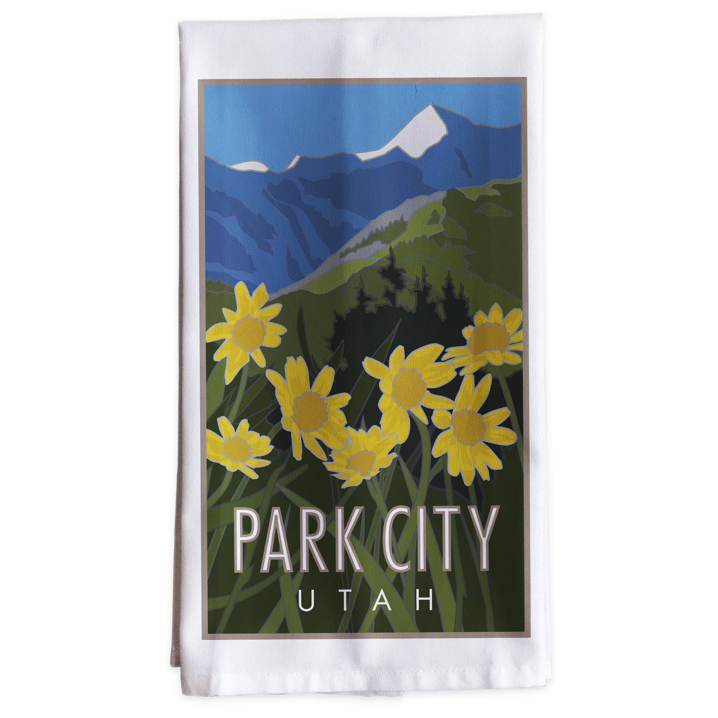 Park City (Summer) Utah -Tea Towel