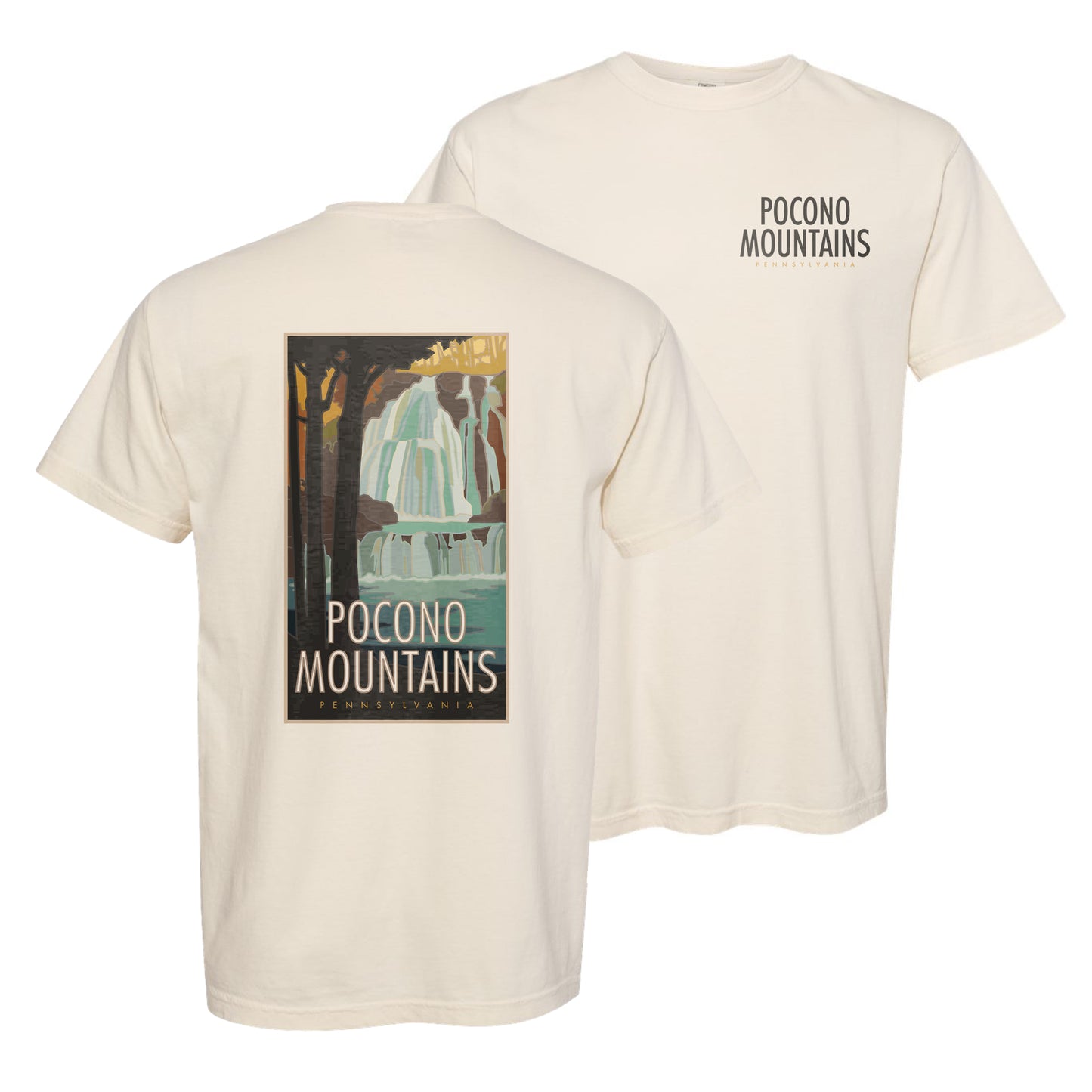 POCONOS - Comfort Colors Heavyweight T-Shirt