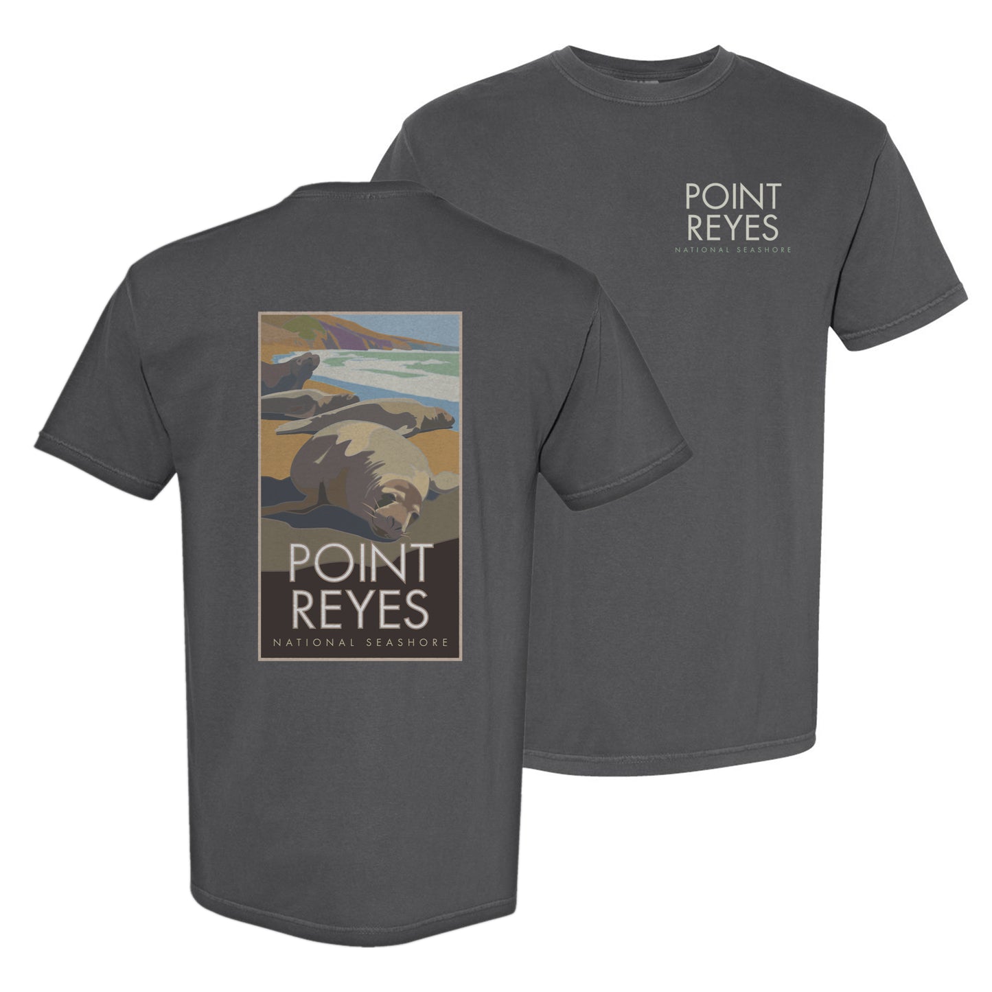 Point Reyes National Seashore - Comfort Colors Heavyweight T-Shirt