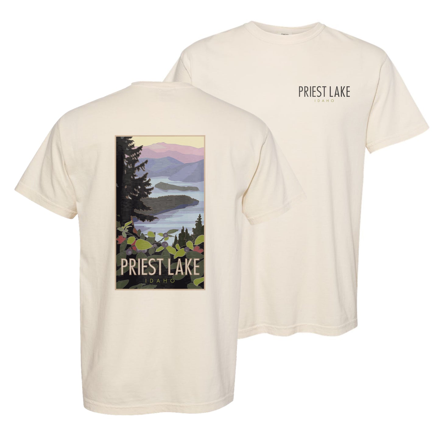 PRIESTLAKE - Comfort Colors Heavyweight T-Shirt