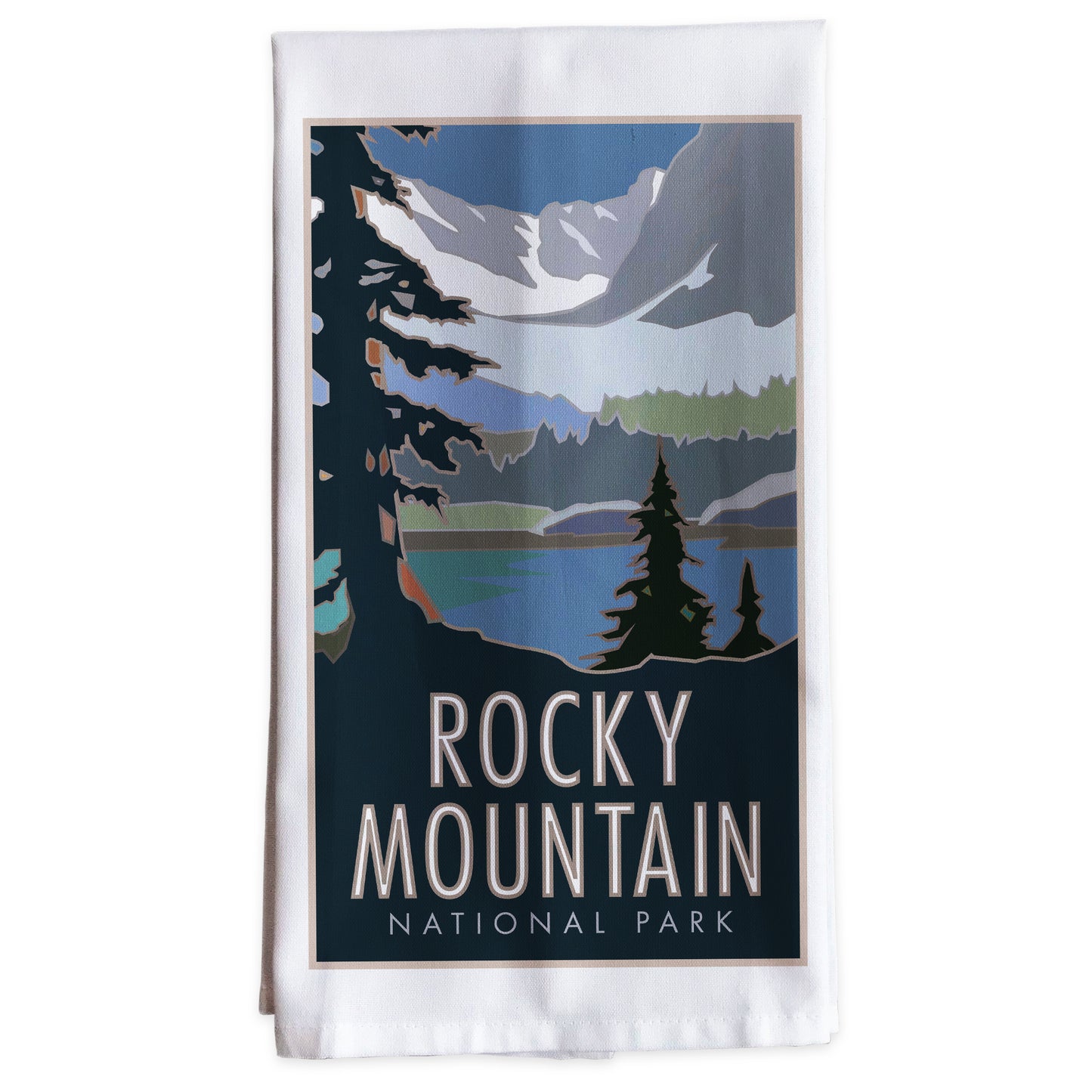Rocky Mountain National Park 2, Colorado -Tea Towel