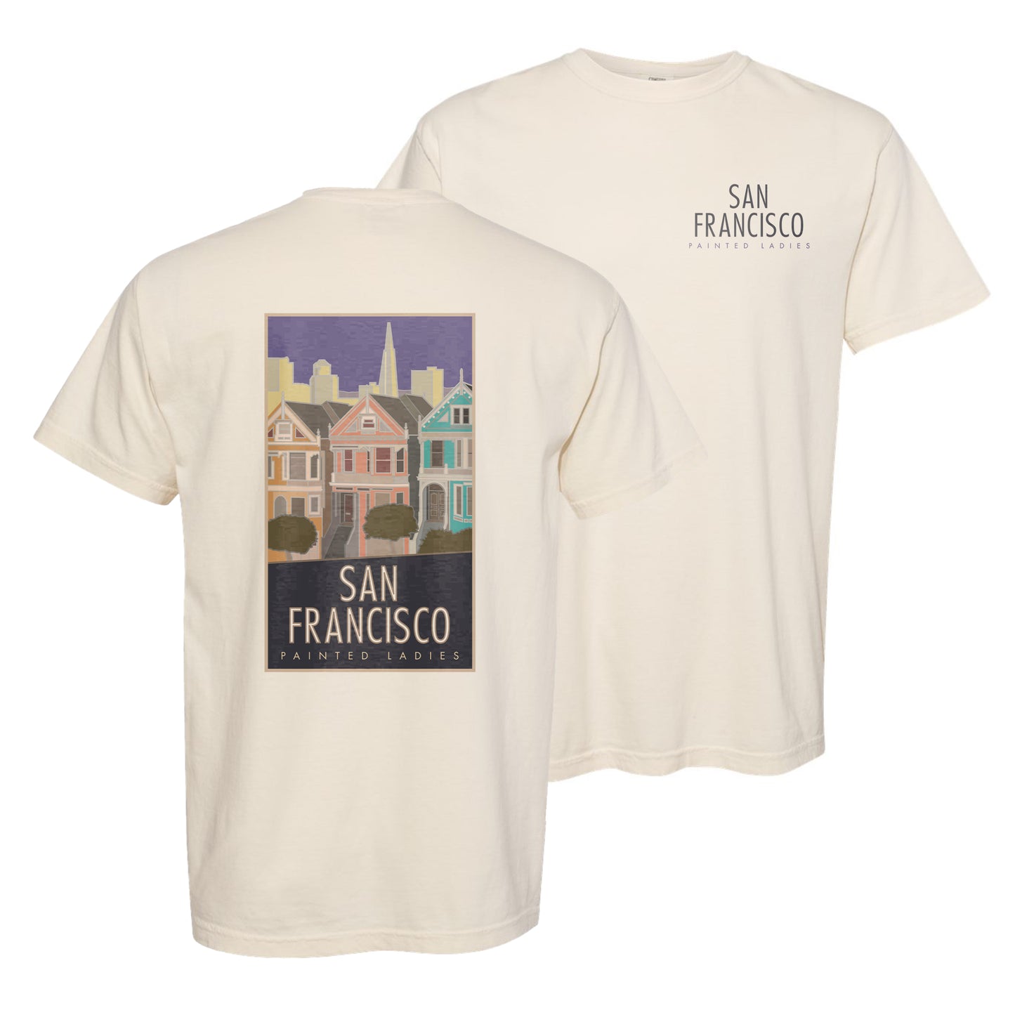 SANFRANPAINTED - Comfort Colors Heavyweight T-Shirt