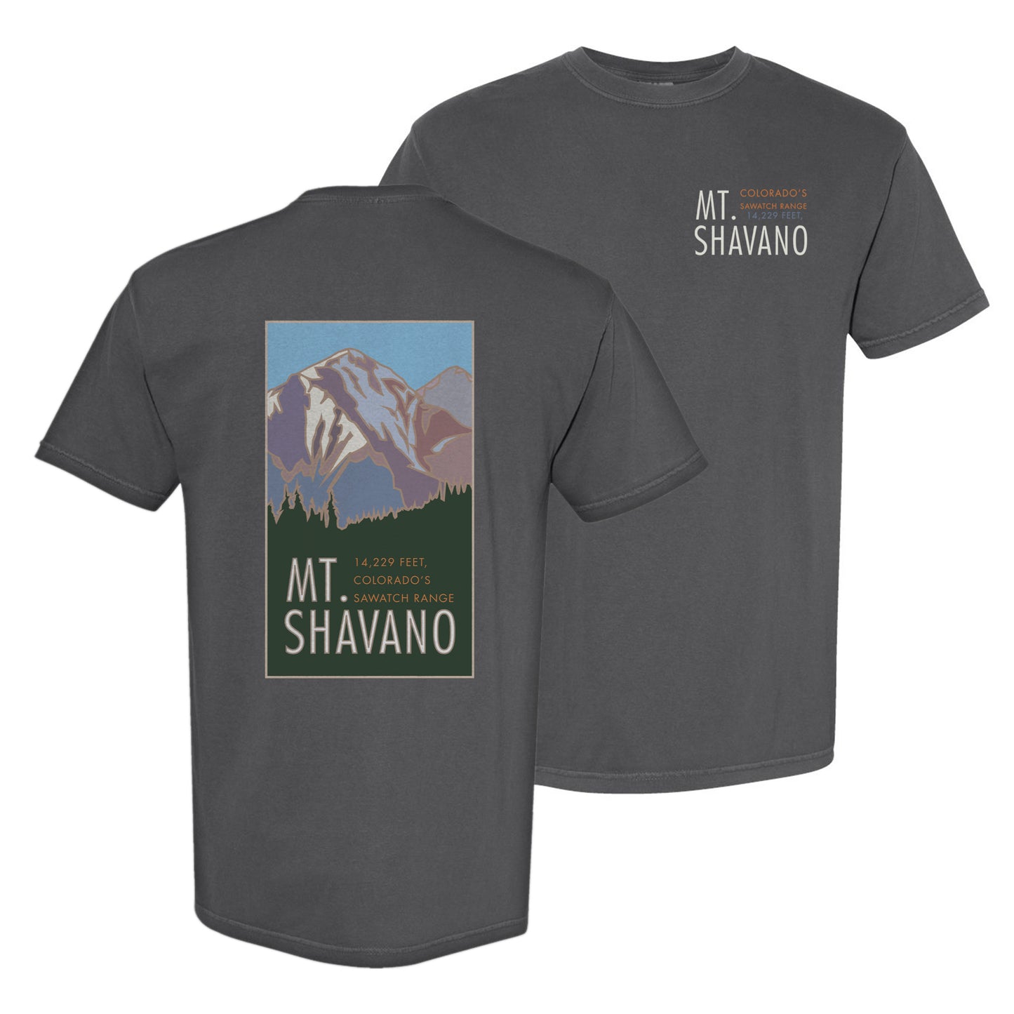 Mt. Shavano, Colorado - Comfort Colors Heavyweight T-Shirt