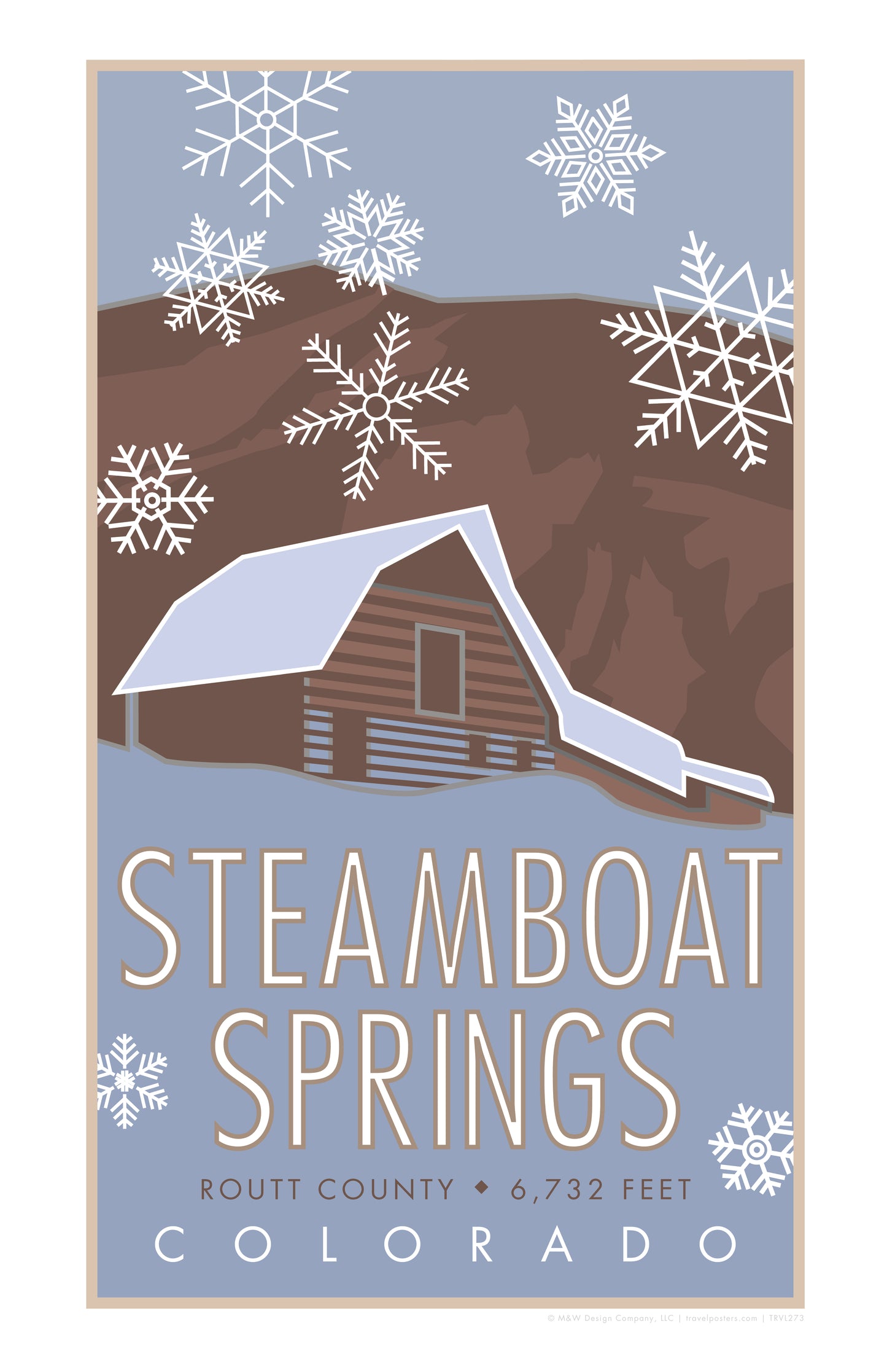 Steamboat Springs, Colorado - Poster