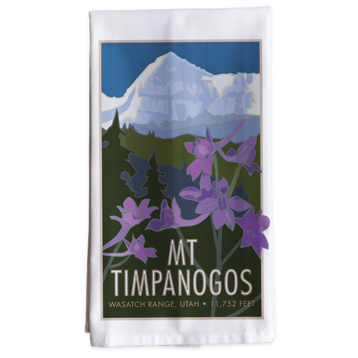 Mt. Timpanogos, Utah -Tea Towel