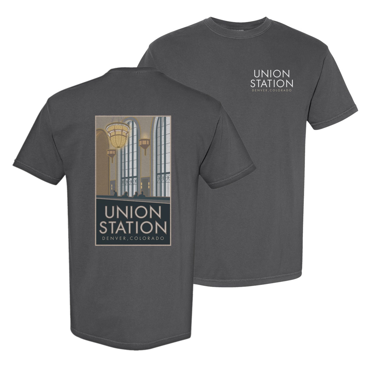 Union Station 3 (Cooper Lounge), Denver, Colorado - Comfort Colors Heavyweight T-Shirt