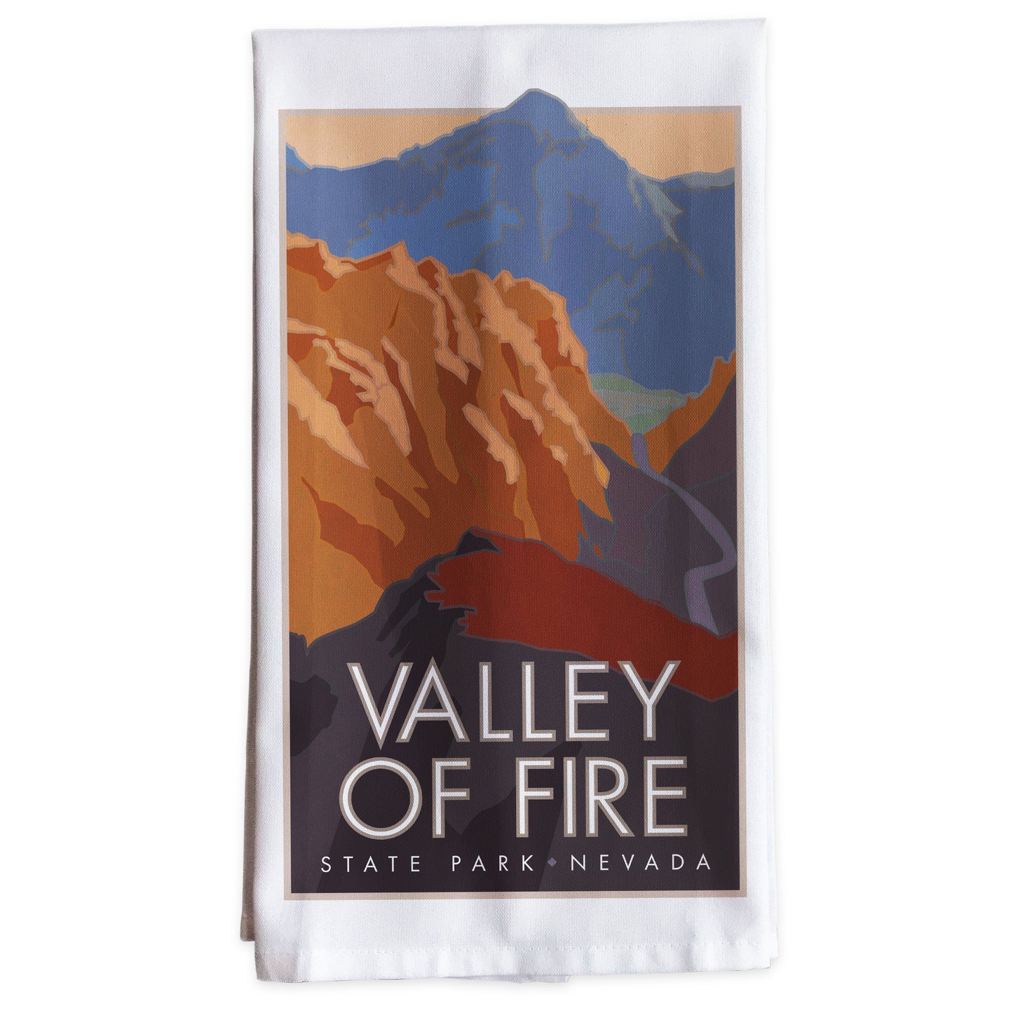 Valley of Fire, Nevada -Tea Towel