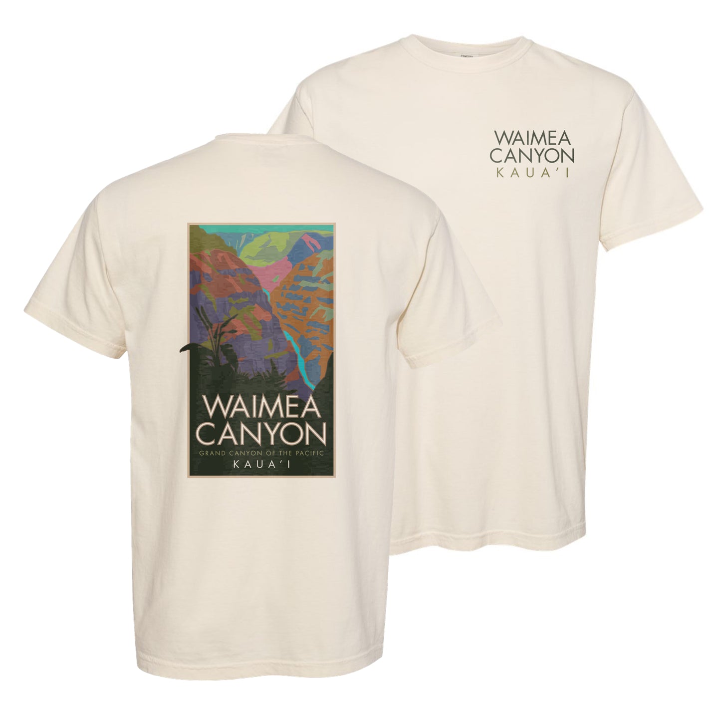 WAIMEACANYON - Comfort Colors Heavyweight T-Shirt