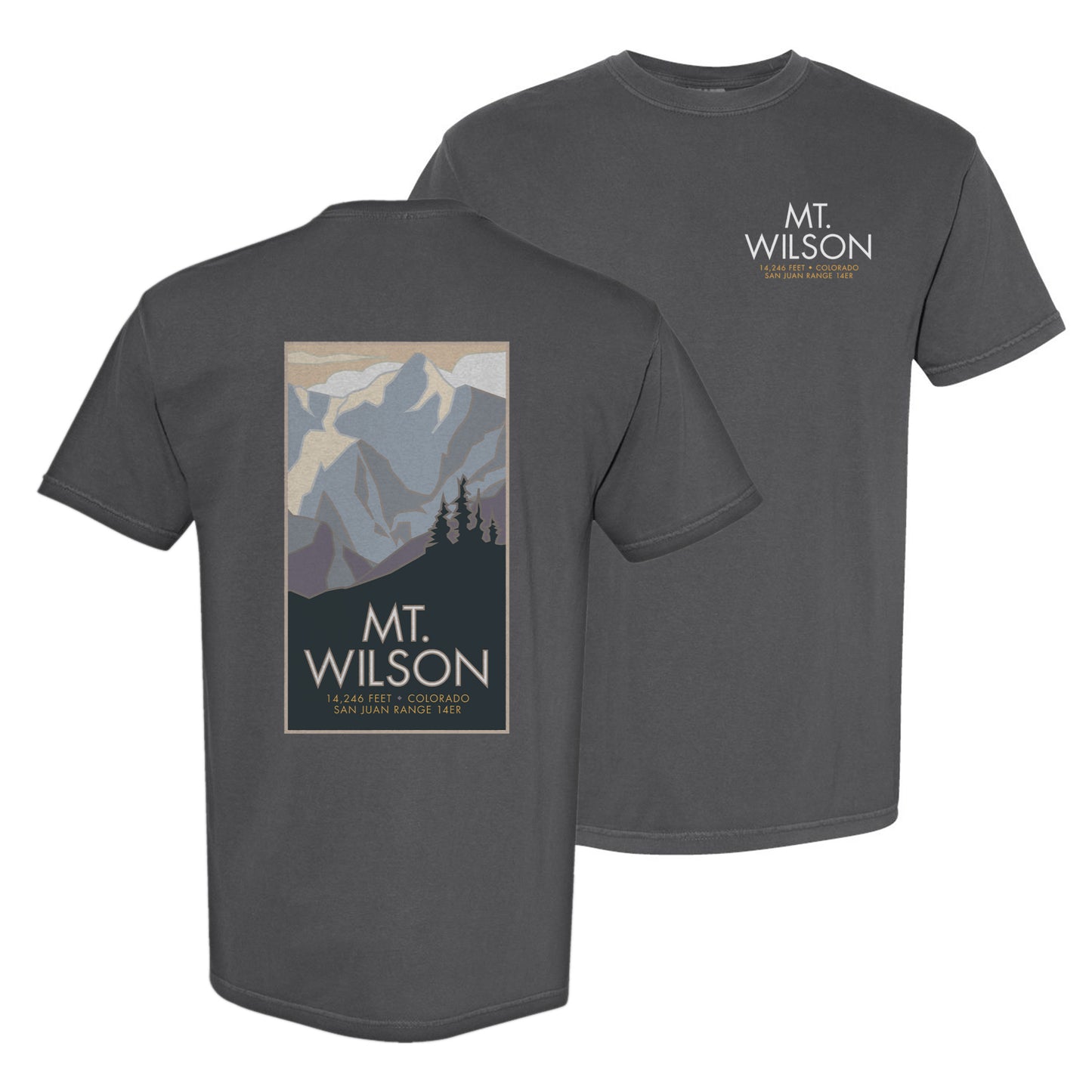 Mt. Wilson, Colorado - Comfort Colors Heavyweight T-Shirt