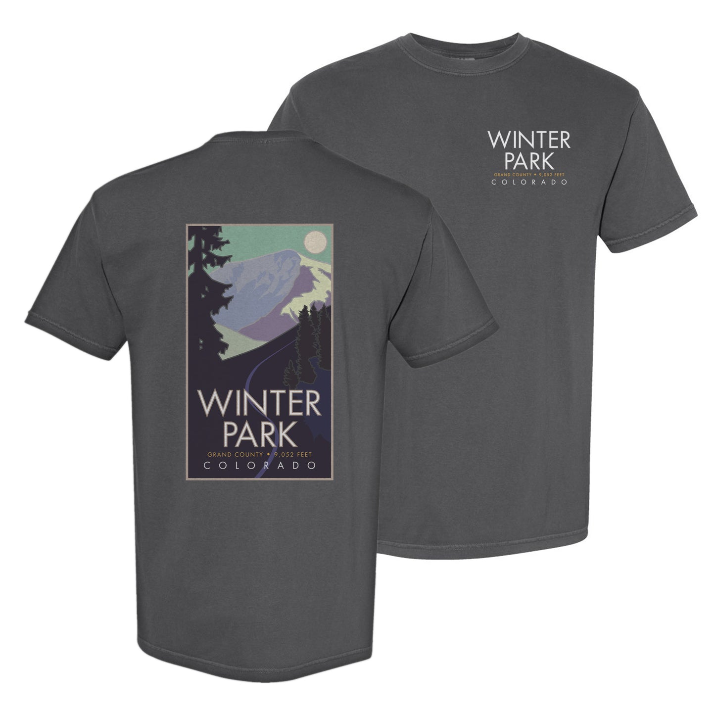 Winter Park, Colorado - Comfort Colors Heavyweight T-Shirt
