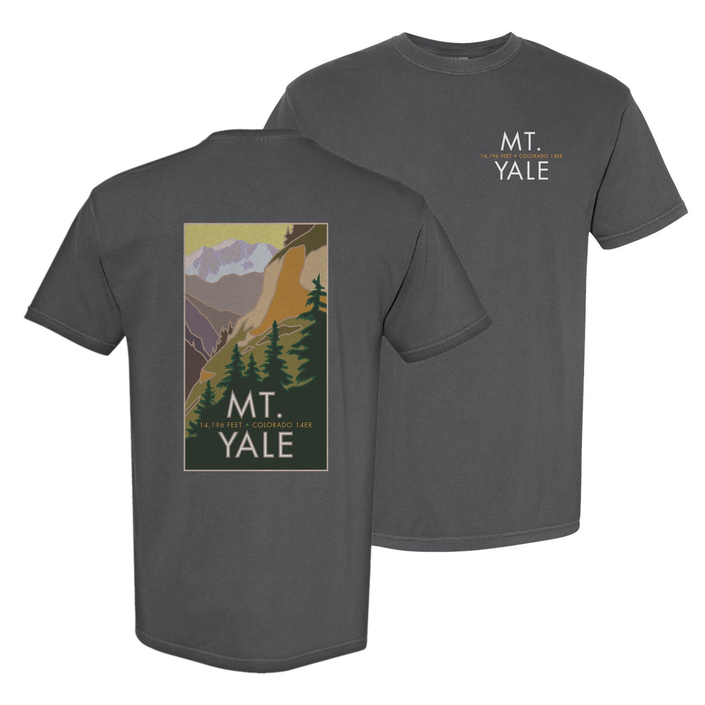 Mt. Yale, Colorado - Comfort Colors Heavyweight T-Shirt