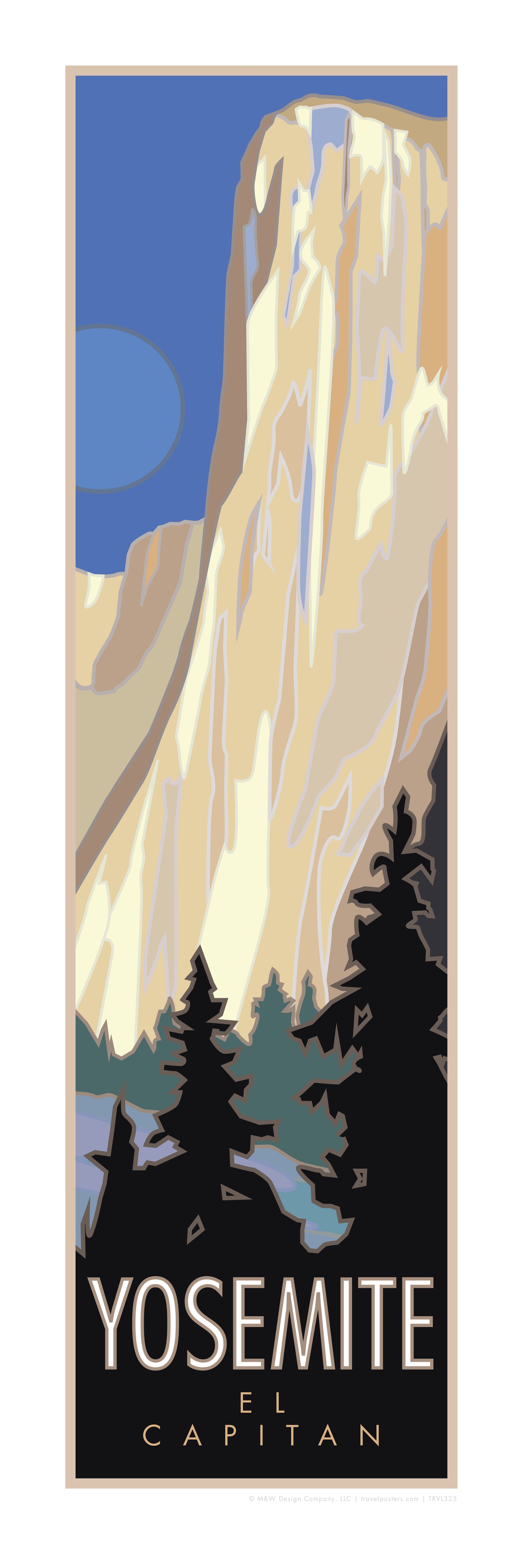 Yosemite National Park (El Capitan) - Poster