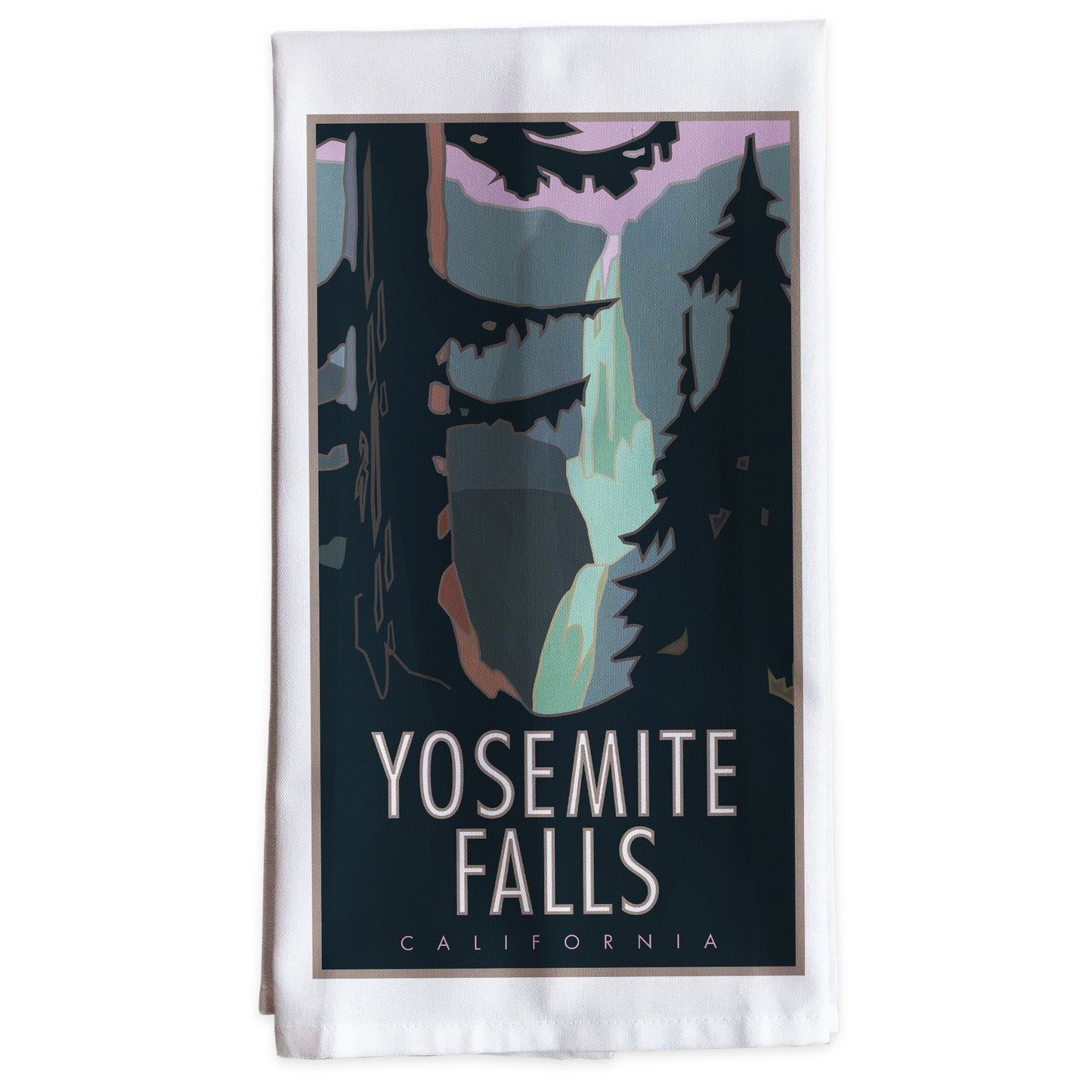 Yosemite Falls, Yosemite National Park -Tea Towel