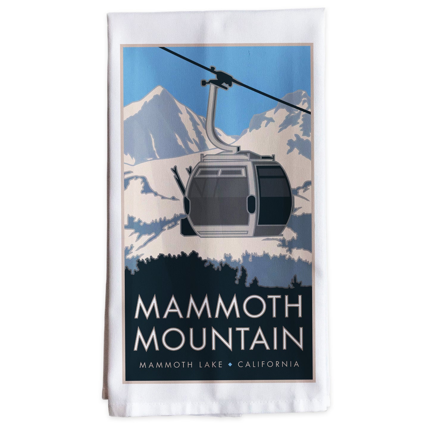 Mammoth Mountain -Tea Towel